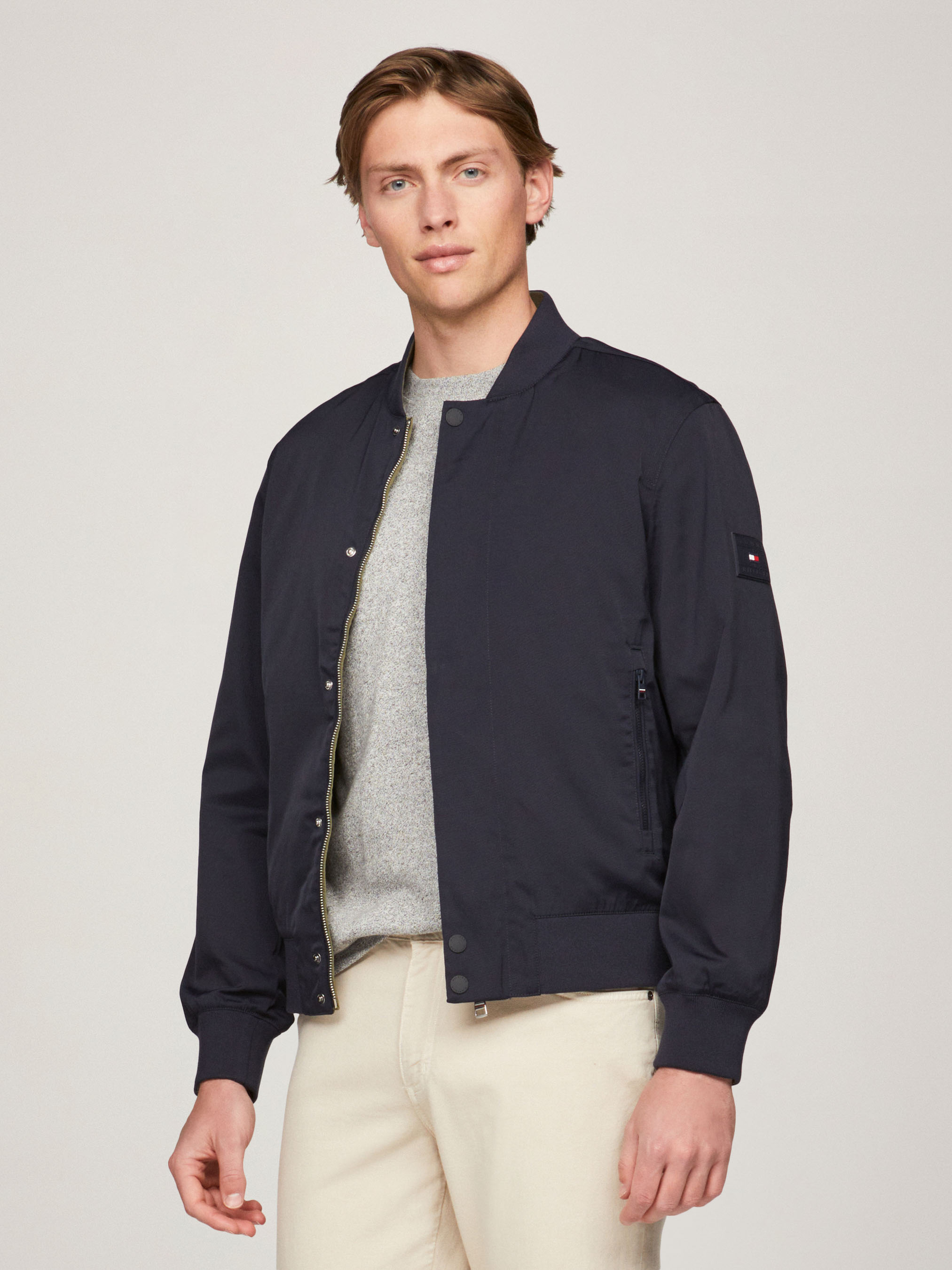 Reversible jacket tommy hilfiger clearance