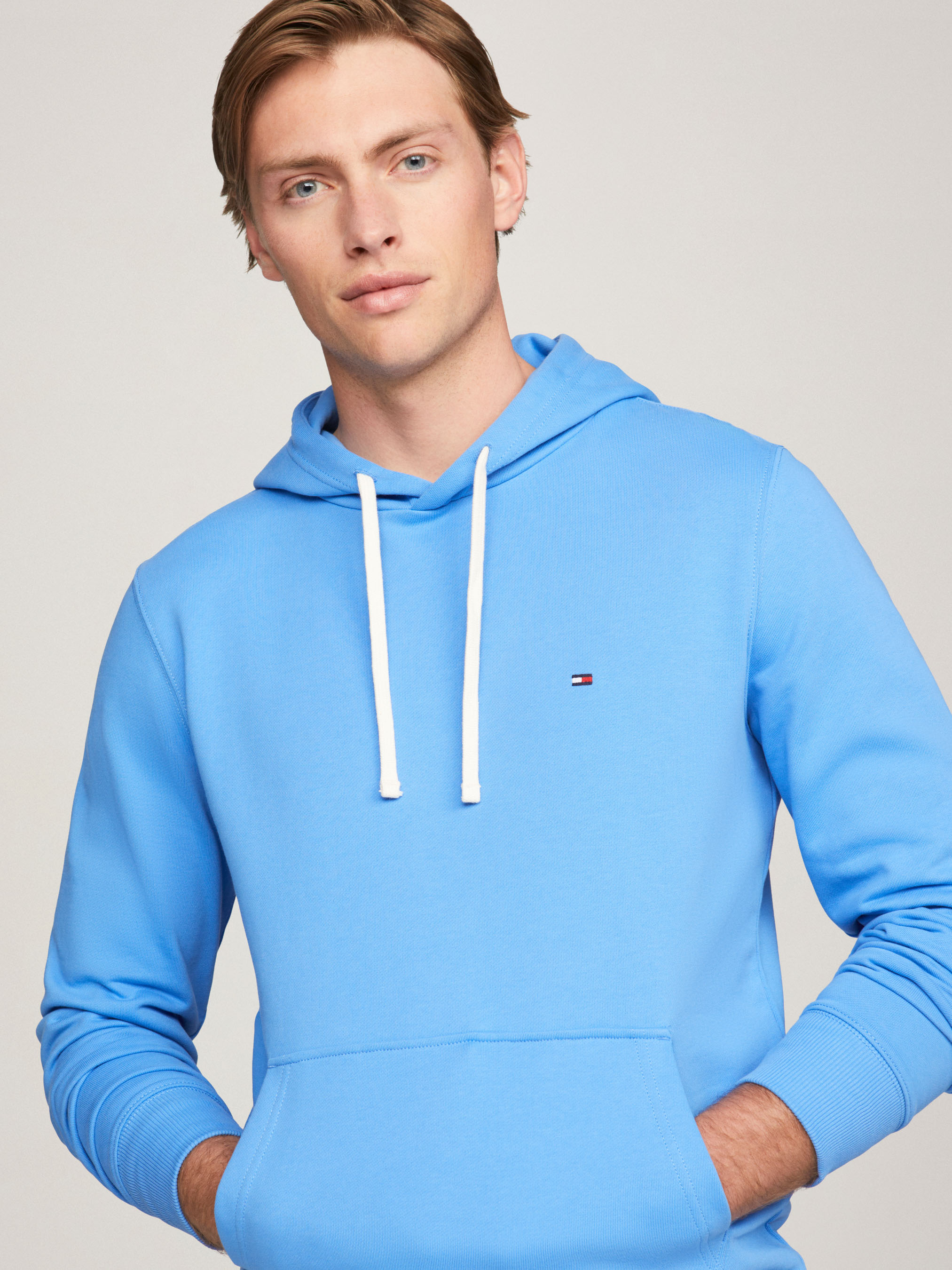 【GRAVER】23FW★ Baseball Blue Logo Embroidery Hoodie Toronto_20Retro_20Baseball_20L