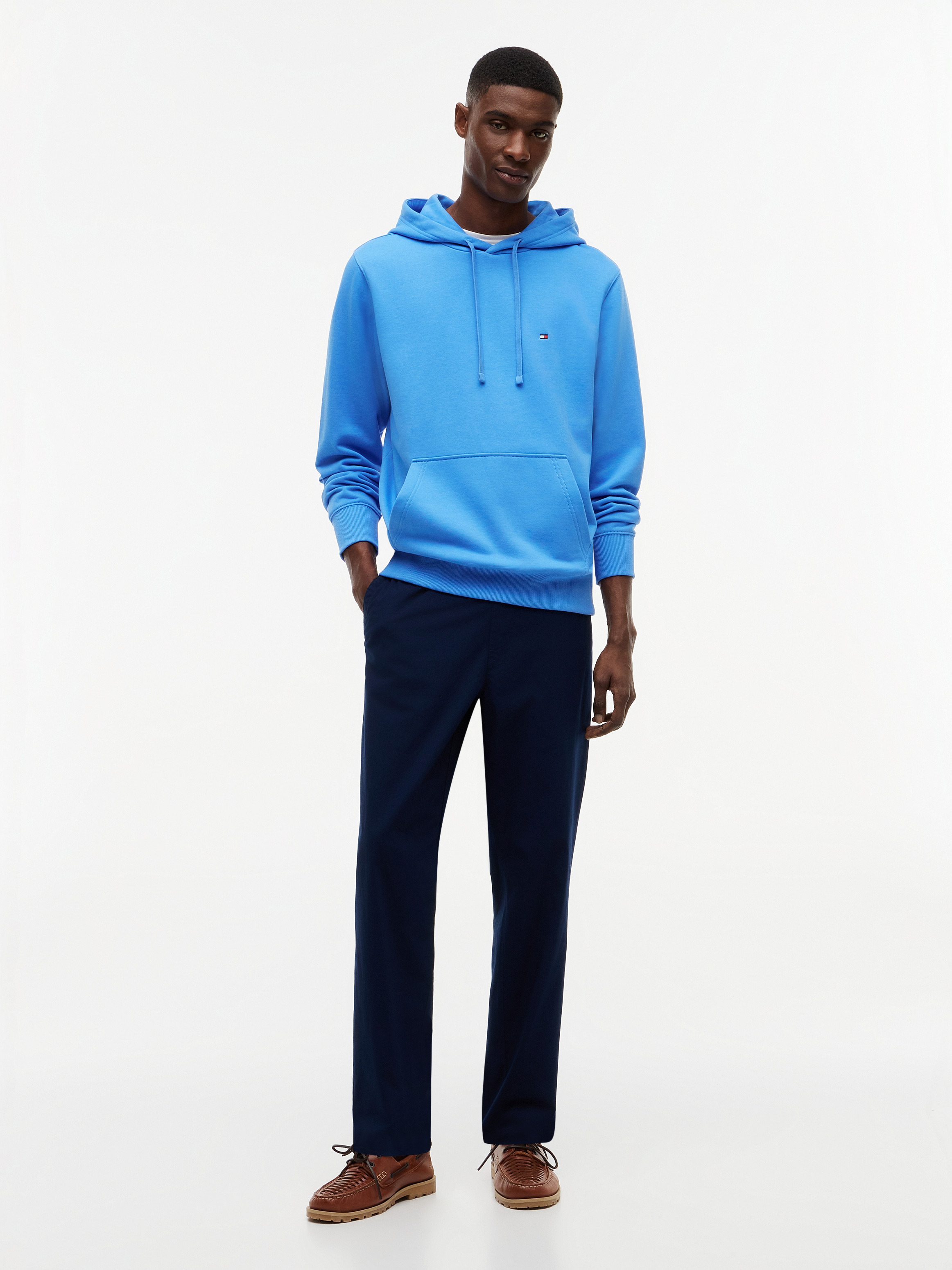 Flag Embroidery Terry Hoodie | Sweatshirts & Hoodies | Tommy Hilfiger