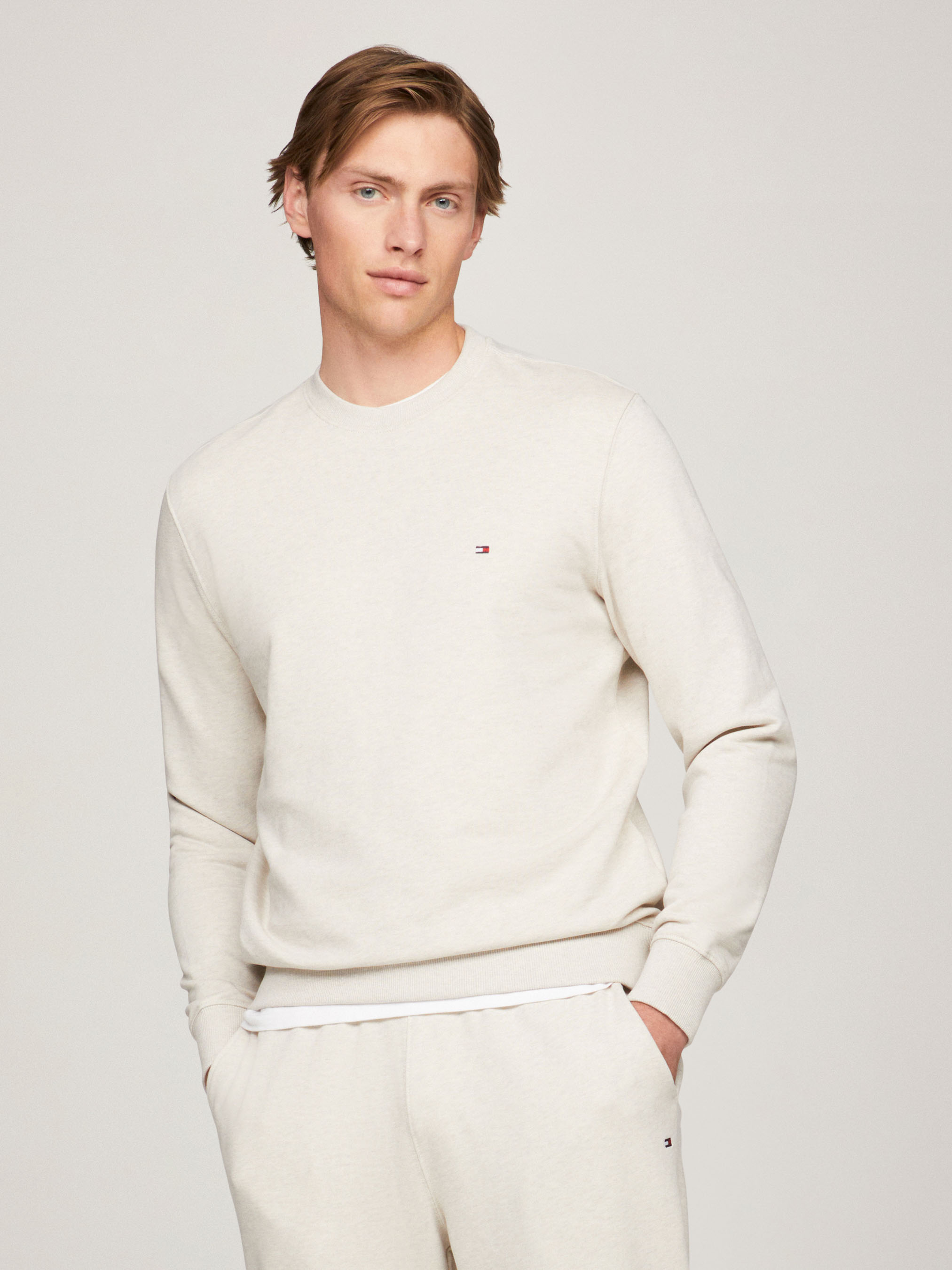 ★★ ★★ Terry Crewneck Sweatshirt T12E7TPO560 Heavyweight French Terry Loopwheel Crewneck Sweatshirt