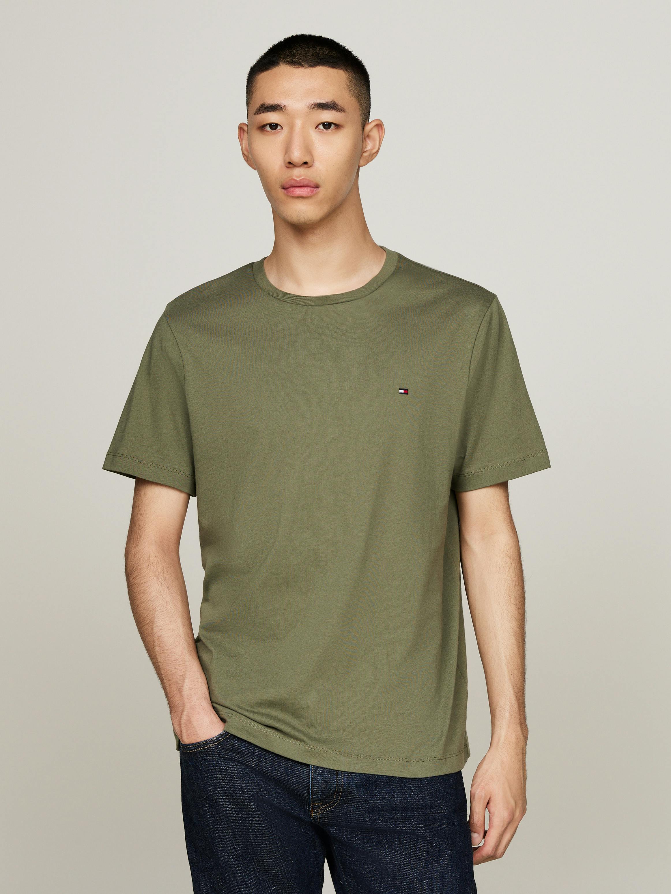 Essential Regular Fit Solid Tee T-Shirts Tommy Hilfiger