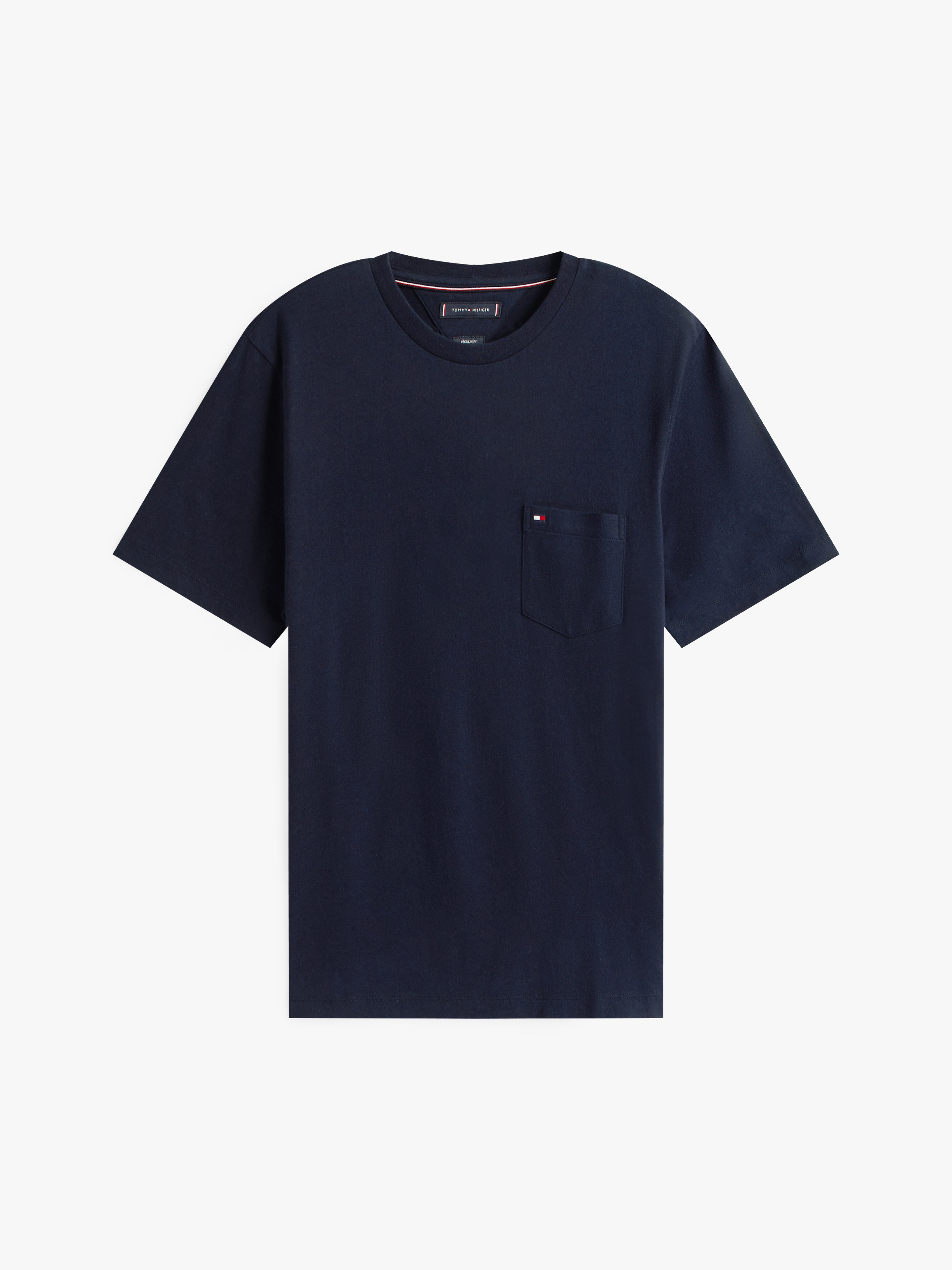 Patch Pocket Crew Neck T-Shirt