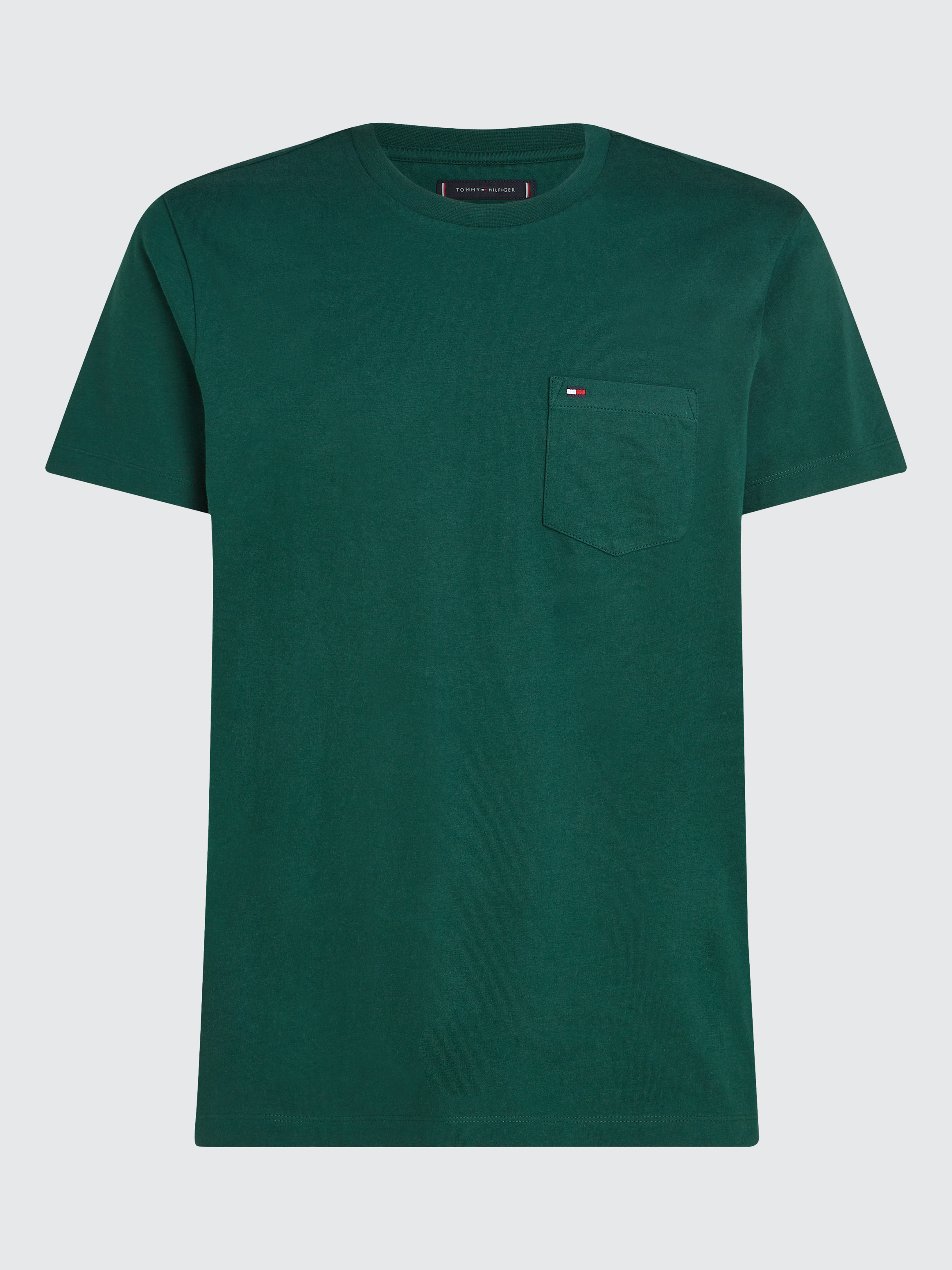 売れ筋商品|||トムテイラー Tシャツ レディース トップス CREW NECK - Top - deep forest green Patch Pocket Crew Neck T-Shirt | T-Shirts | Tommy Hilfiger