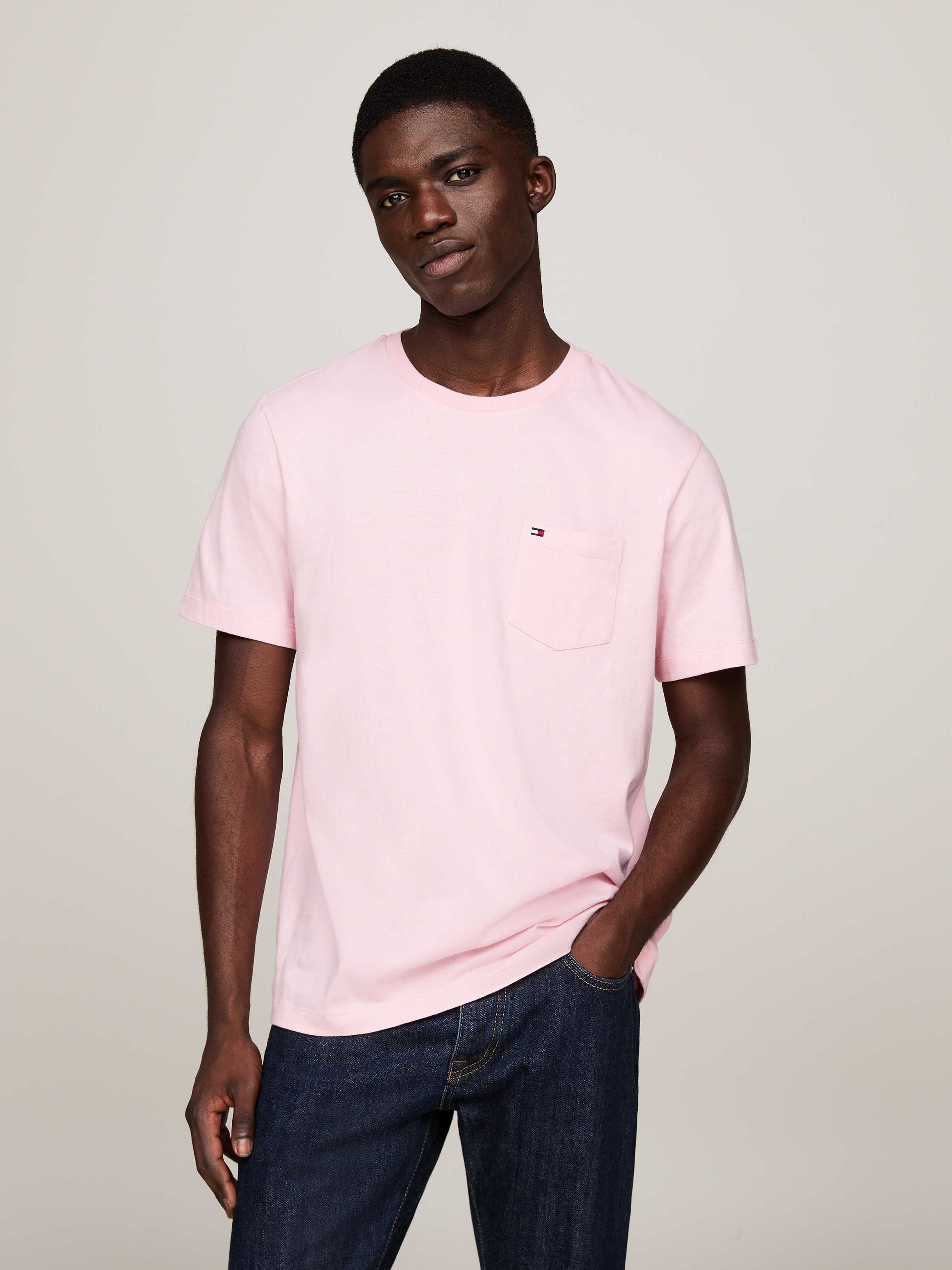 Patch Pocket Crew Neck T-Shirt | T-Shirts | Tommy Hilfiger