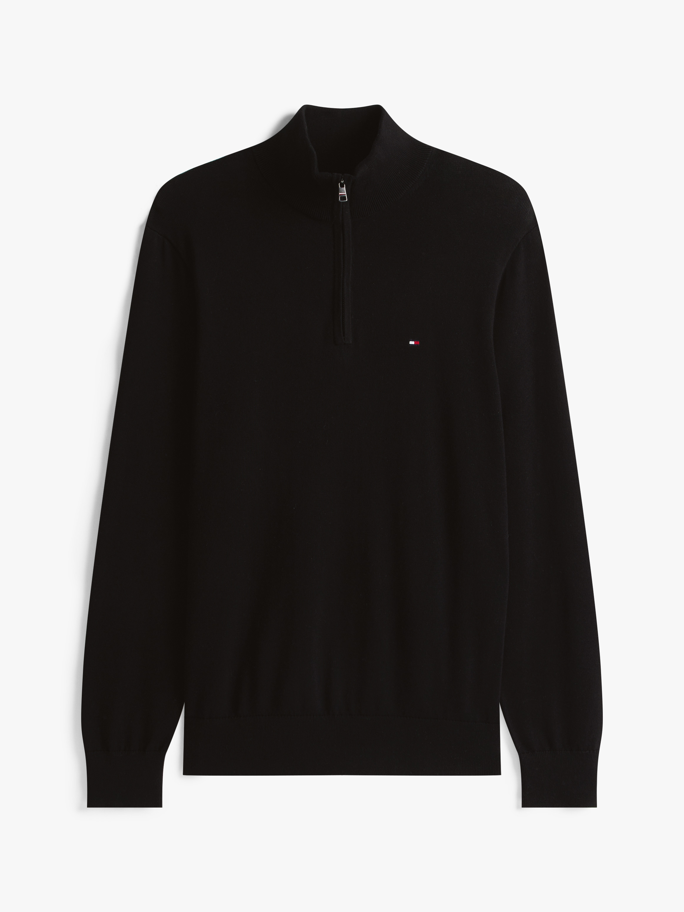 Half-Zip Mock Turtleneck Jumper | Knitwear | Tommy Hilfiger