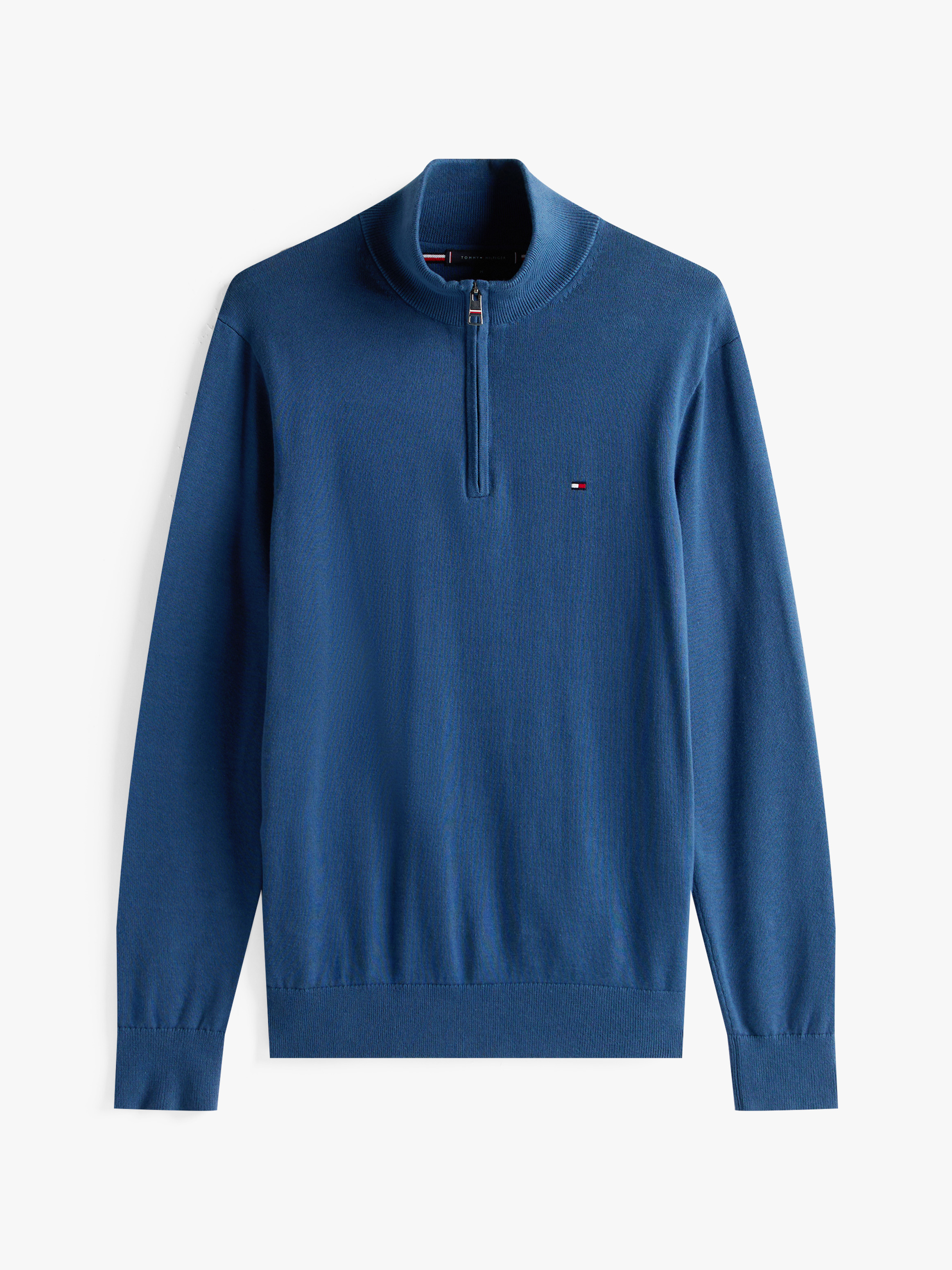 Half-Zip Mock Turtleneck Jumper | Knitwear | Tommy Hilfiger