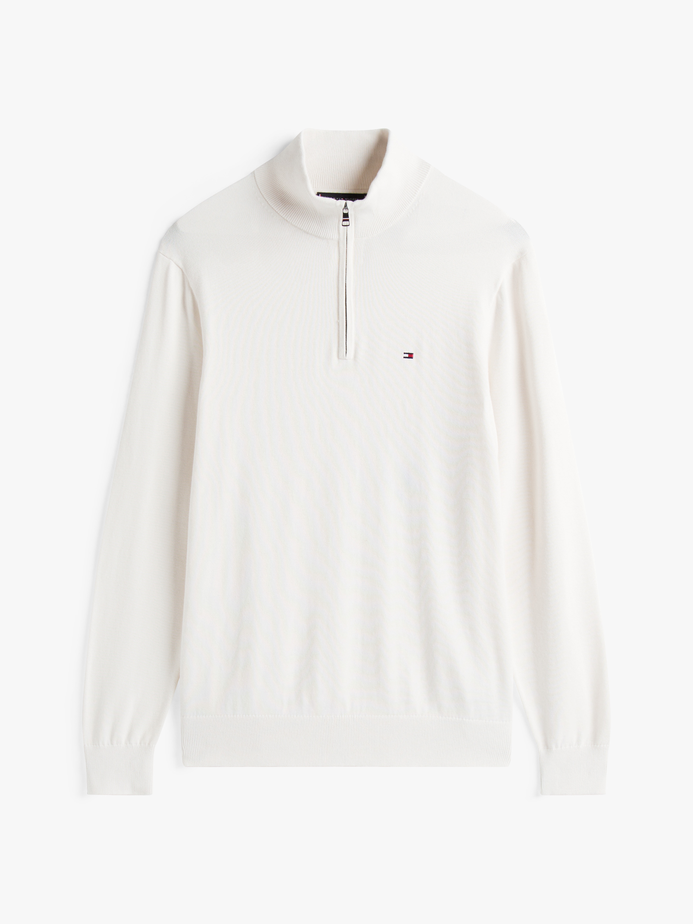 Half-Zip Mock Turtleneck Jumper | Knitwear | Tommy Hilfiger