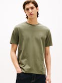 Crew Neck Interlock Knit T-Shirt