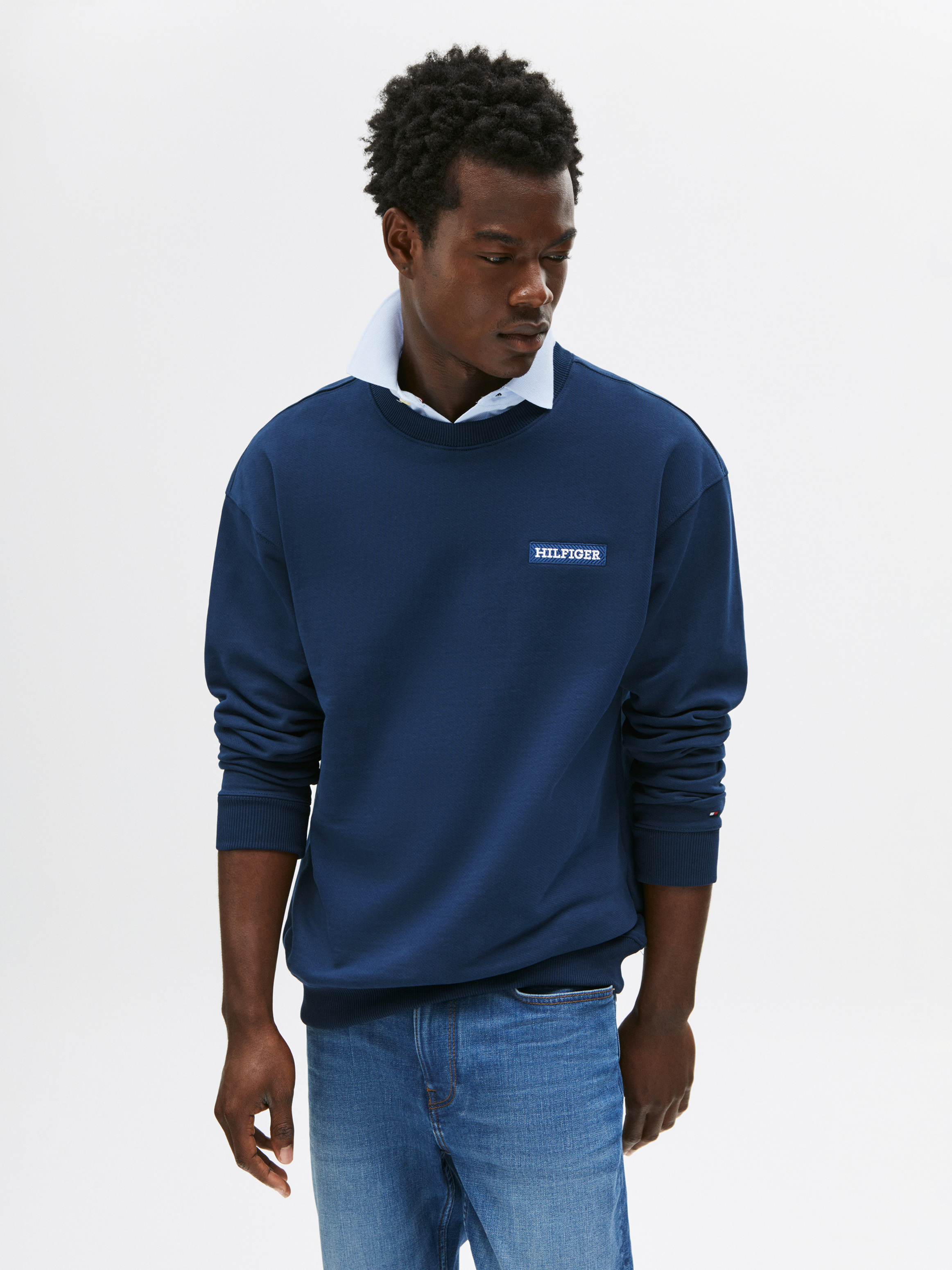 Small Monotype Twill Sweatshirt | Sweatshirts & Hoodies