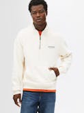 Monotype Quarter Zip Sweatshirt