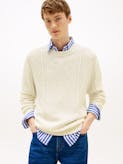 Smart Casual Cable Knit Relaxed Jumper