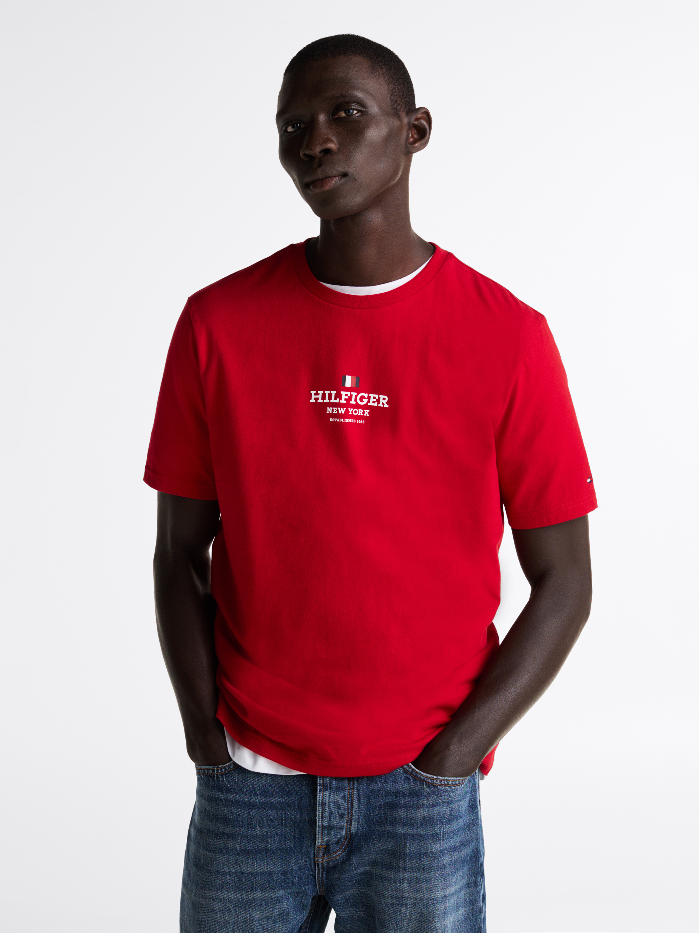 Logo Crew Neck T-Shirt | T-Shirts | Tommy Hilfiger