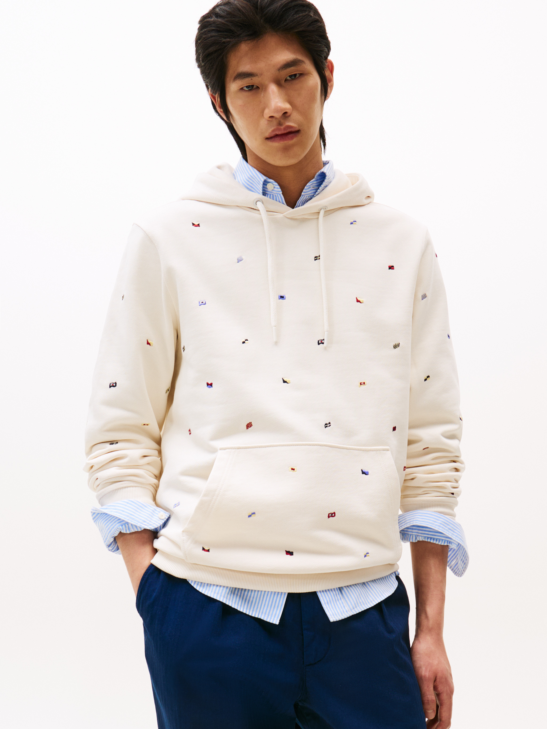 All Over Print Flags Hoodie