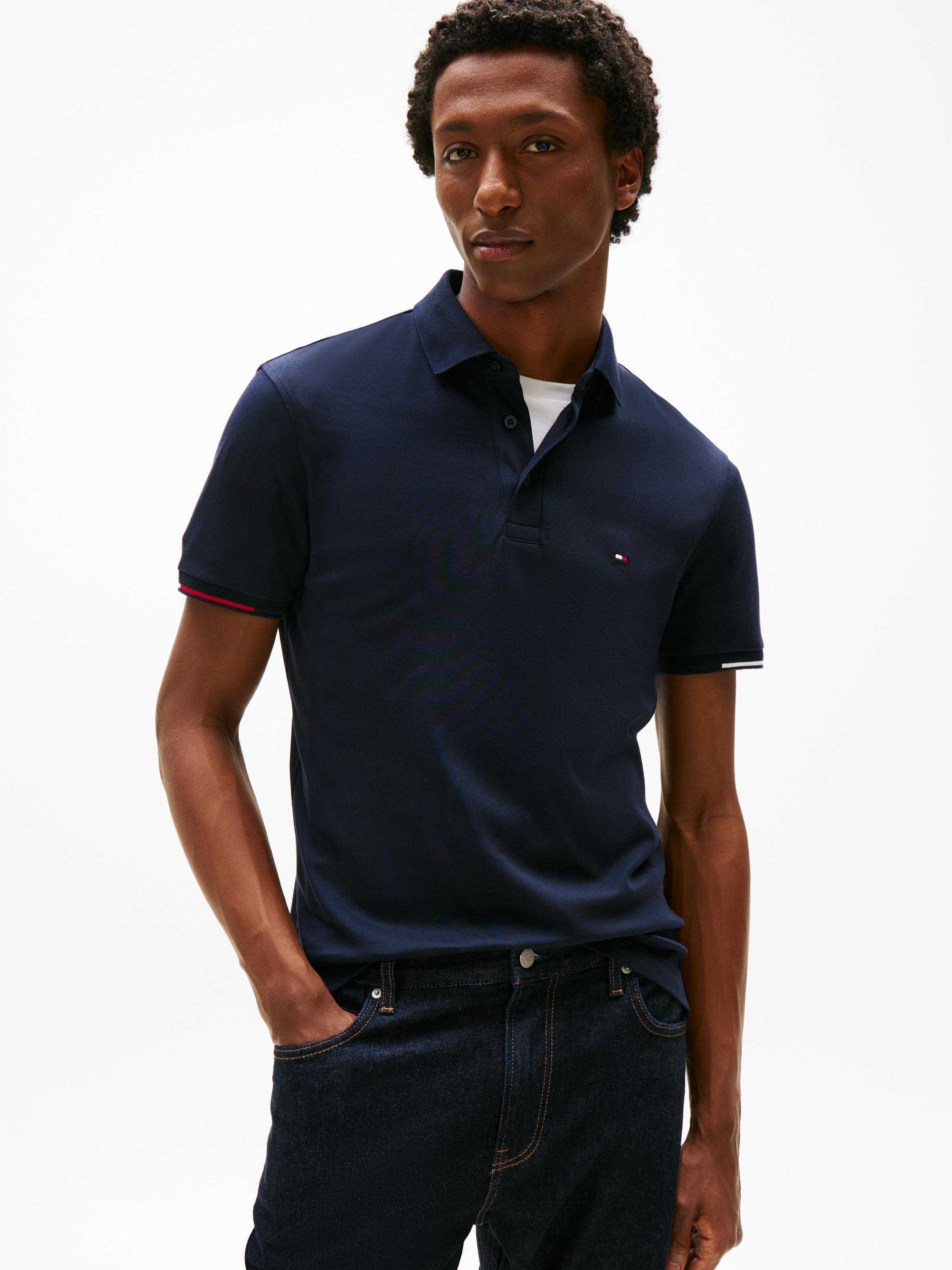 Slim Fit Tommy Hilfiger Polo Shirts Clearance Slim Fit Polo Shirt