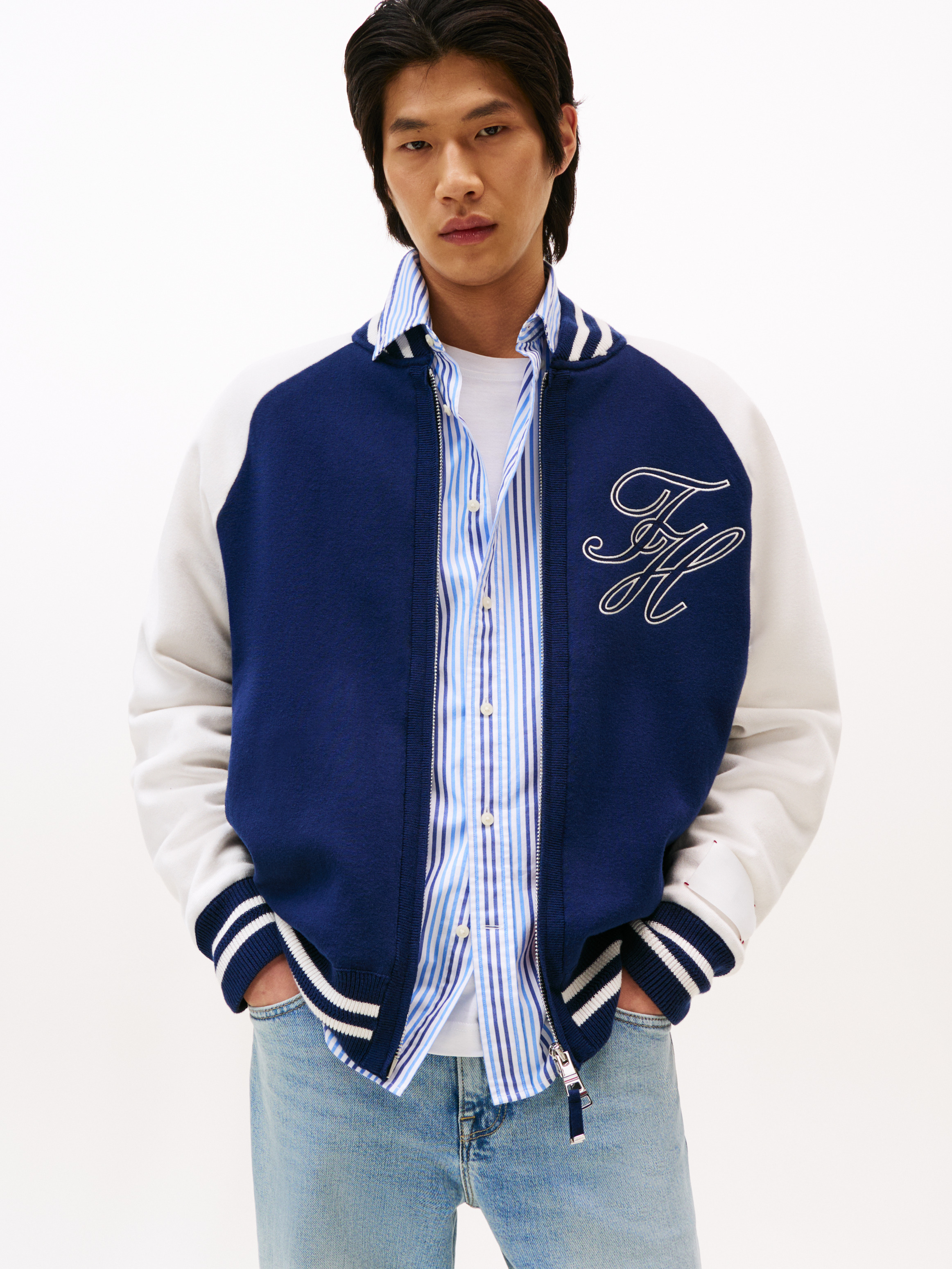 Varsity Back Logo Bomber Jacket