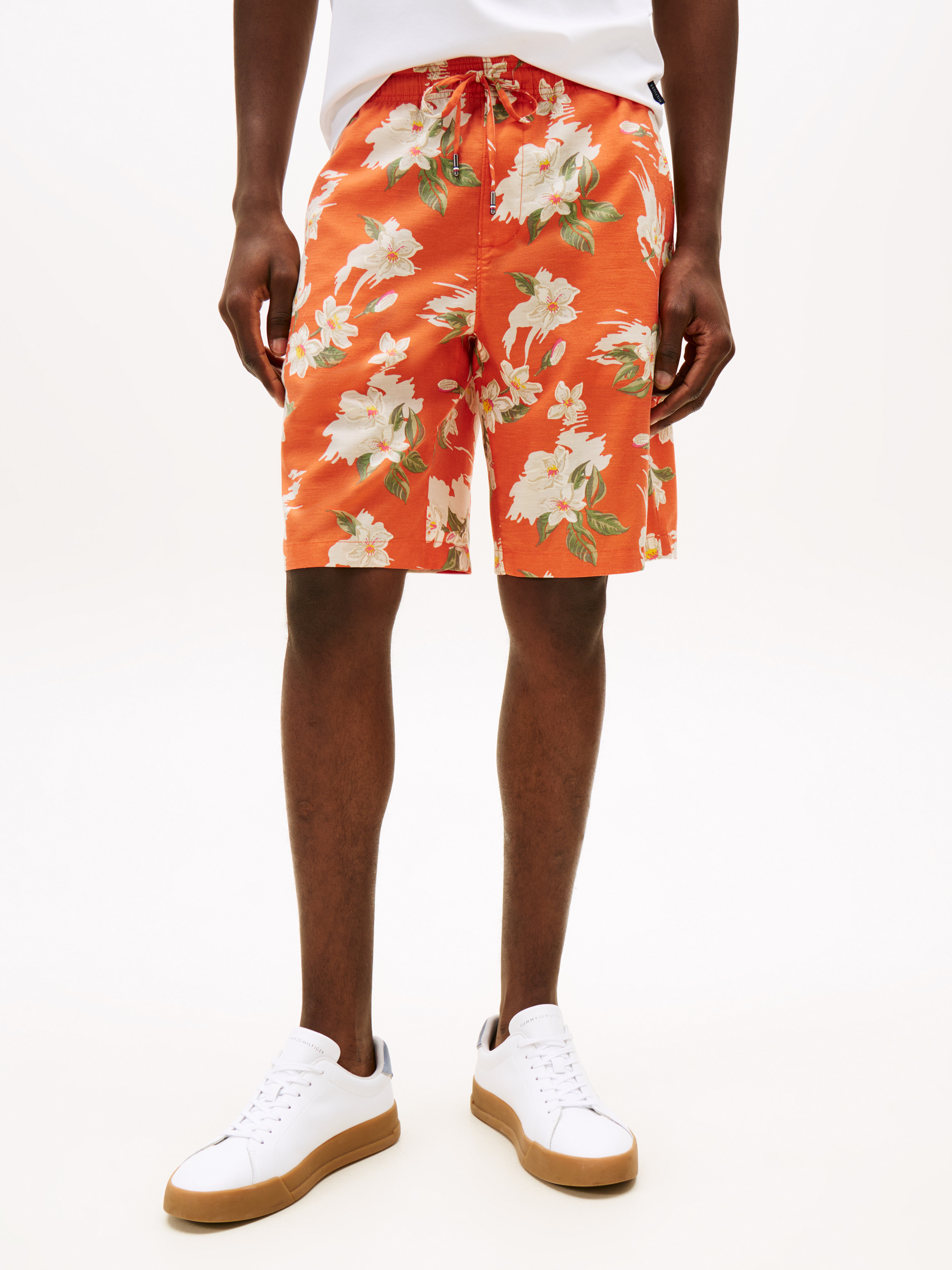 Mercer Floral Print Relaxed Shorts