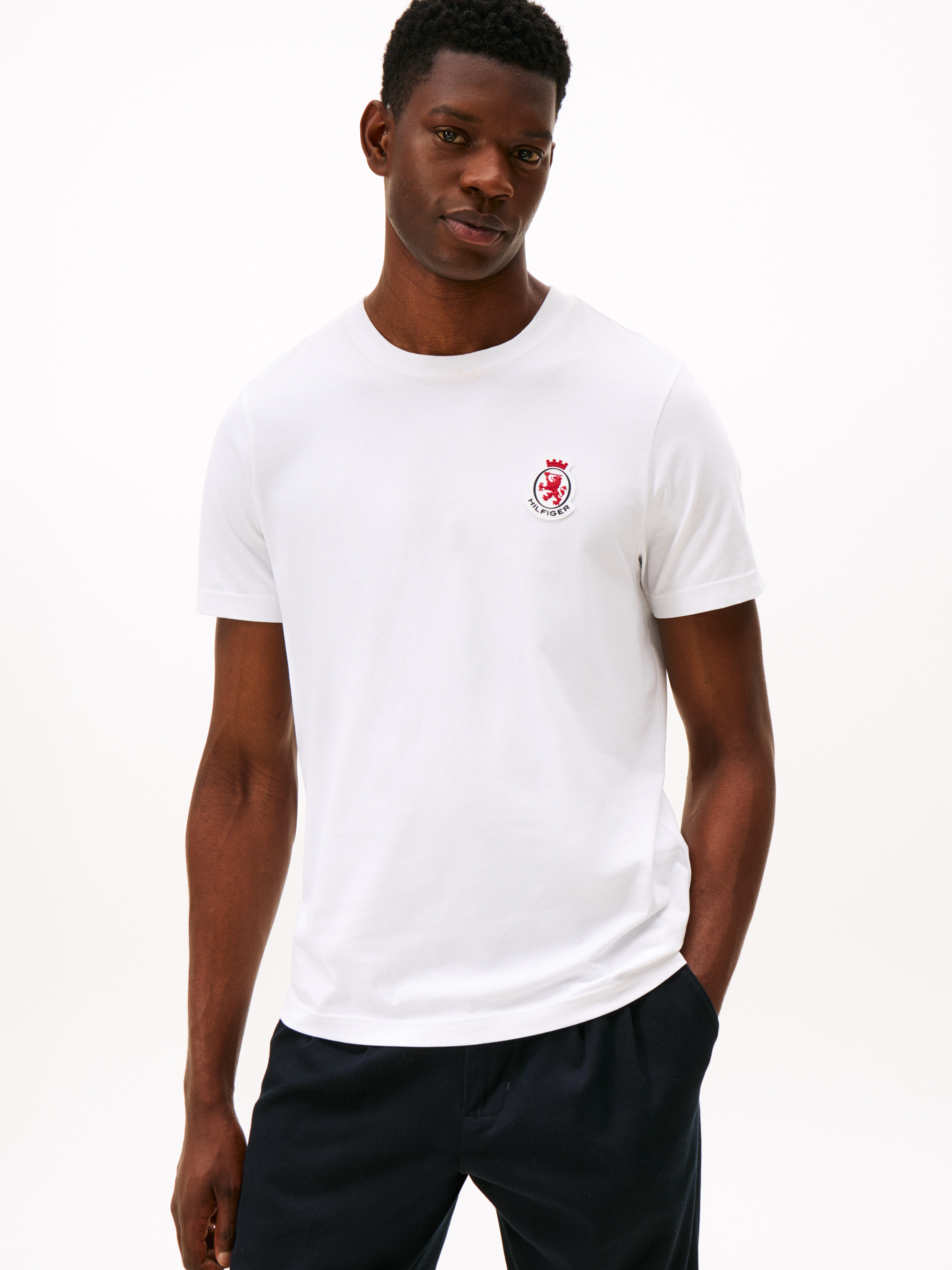 Rubberised Crest Jersey T-Shirt