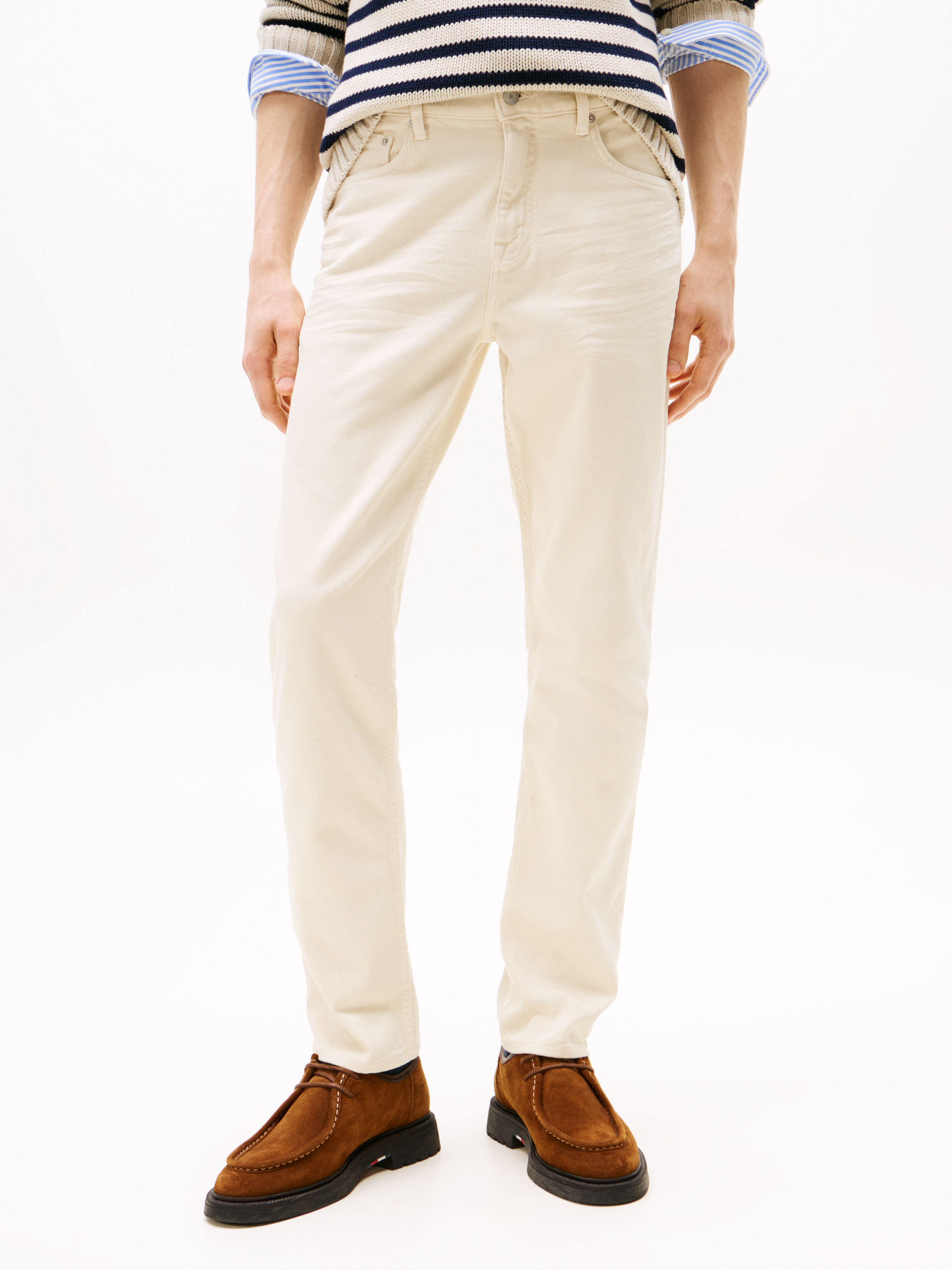 Denton Washed Straight Jeans