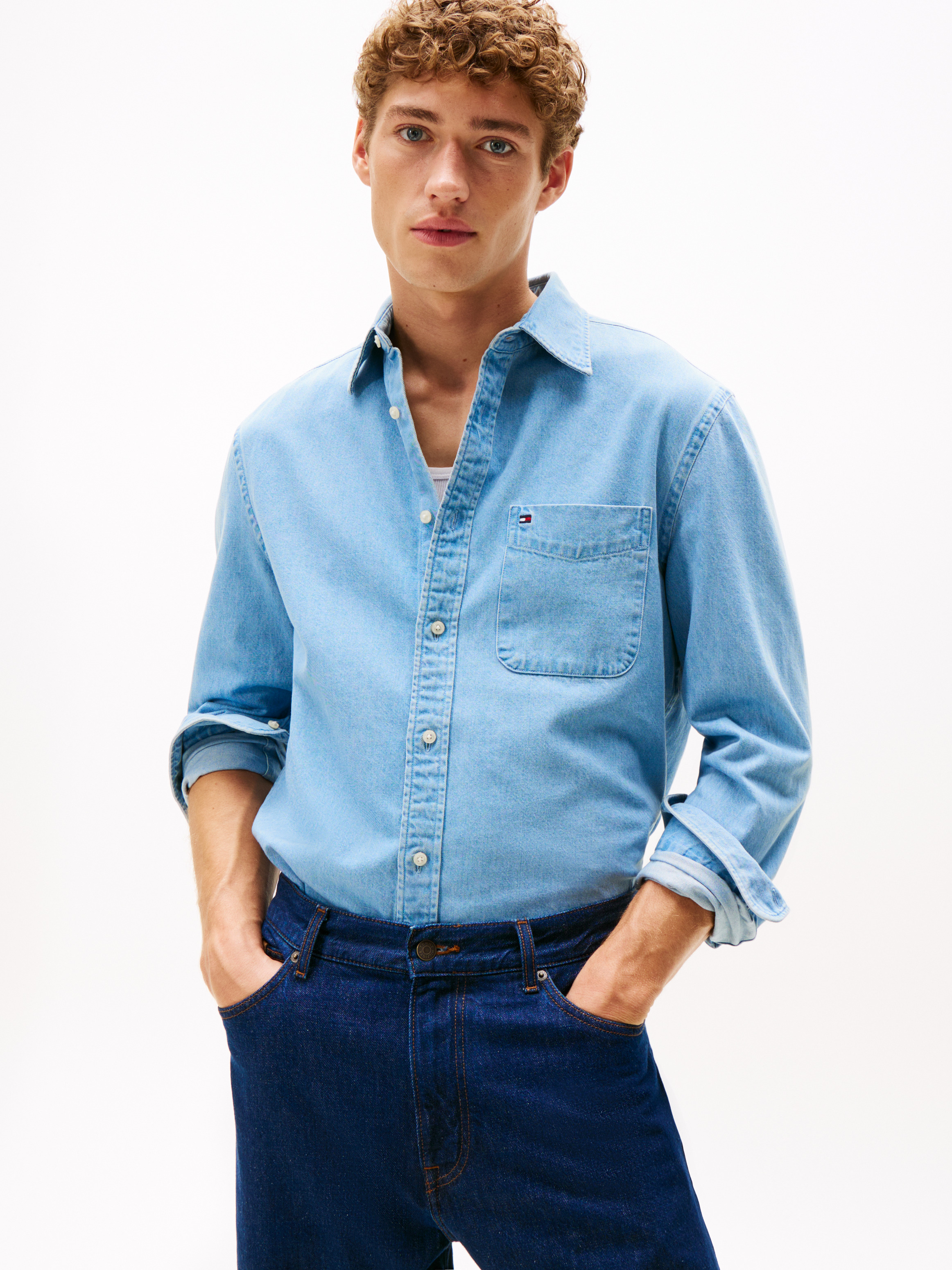 Lightweight Denim Shirt