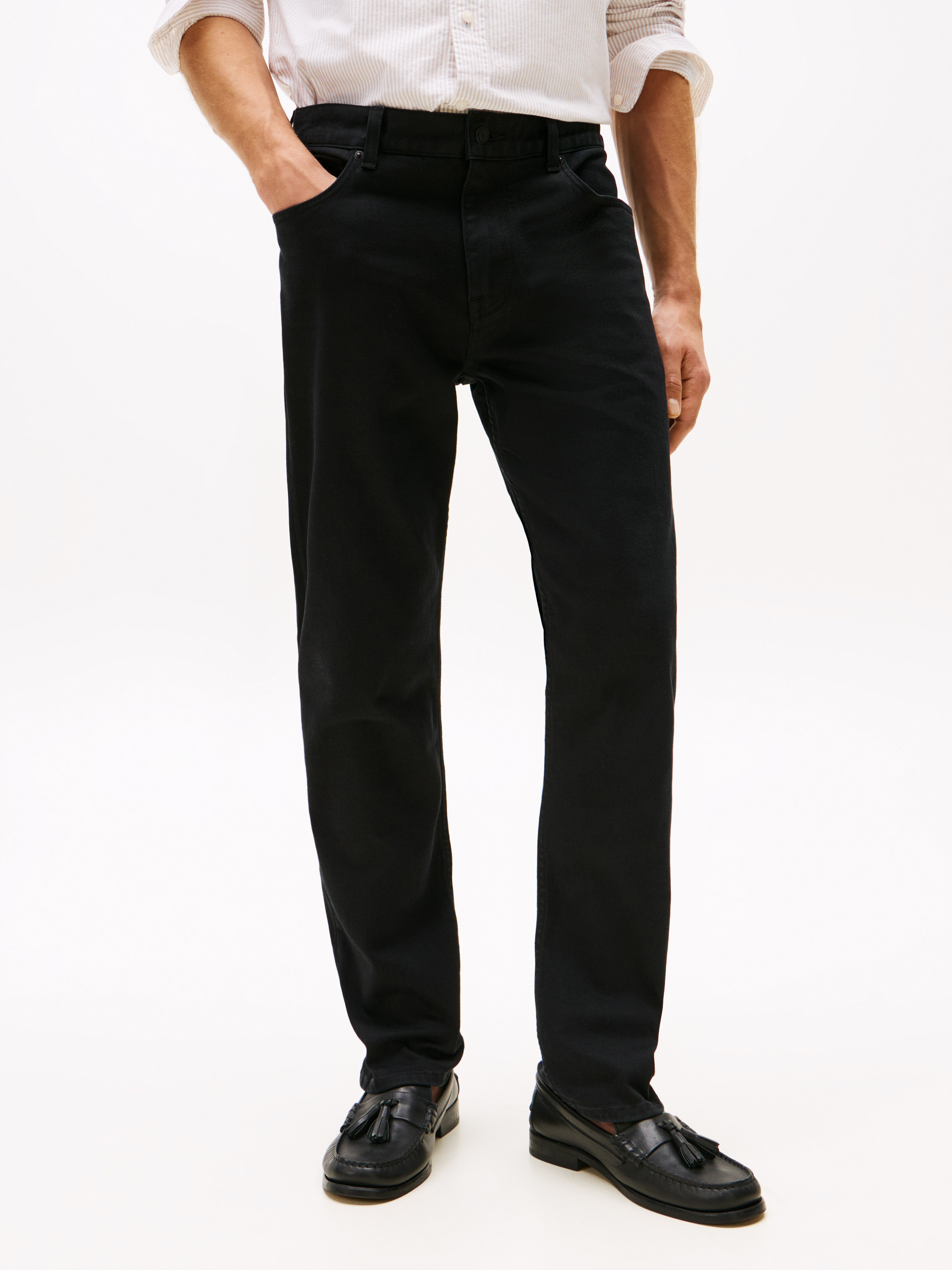 Straight Denton Black Jeans