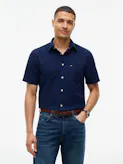 Seersucker Short Sleeve Shirt
