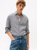 Linen Gingham Shirt