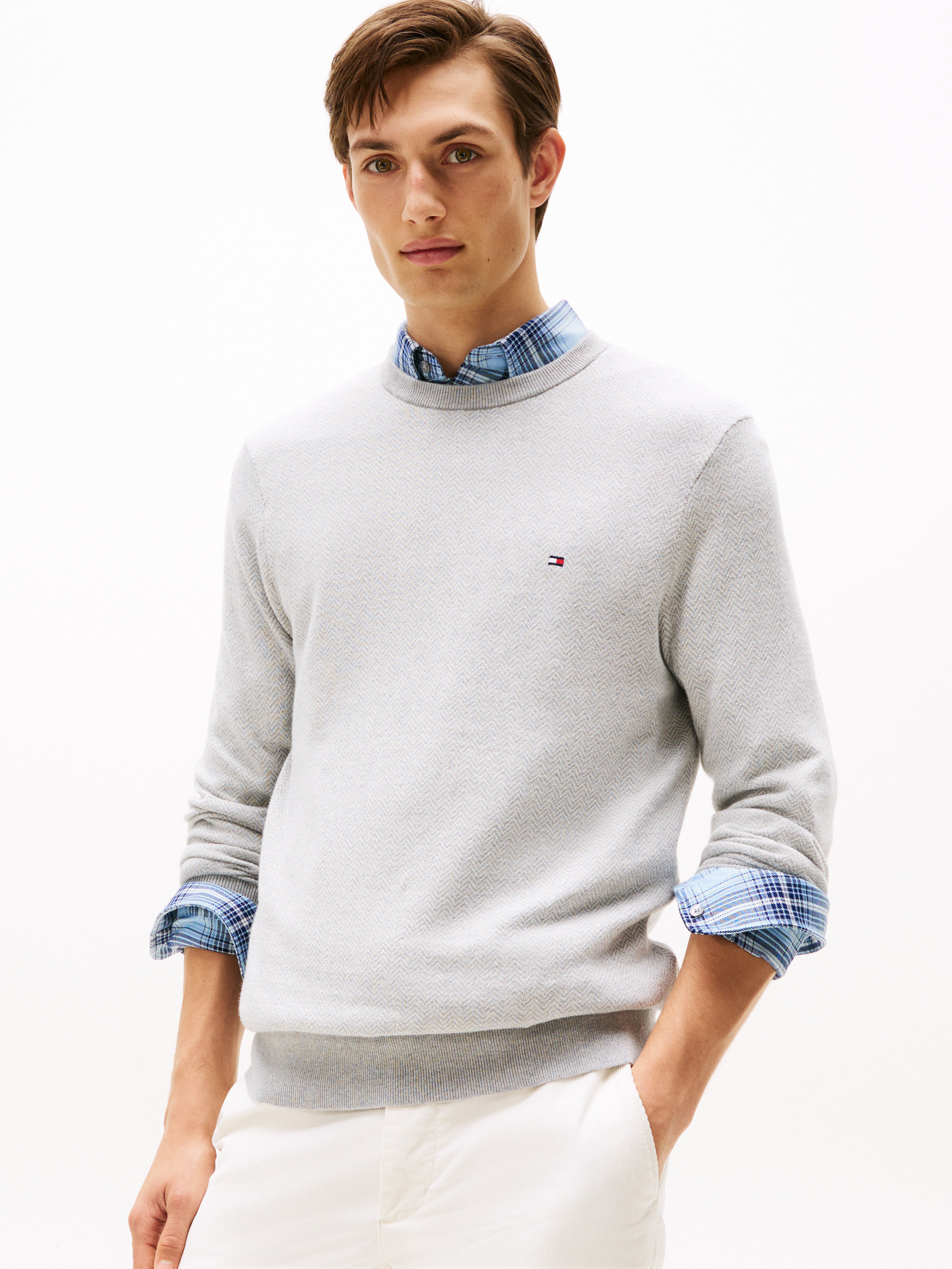 LIGHT GREY/IVORY PETAL