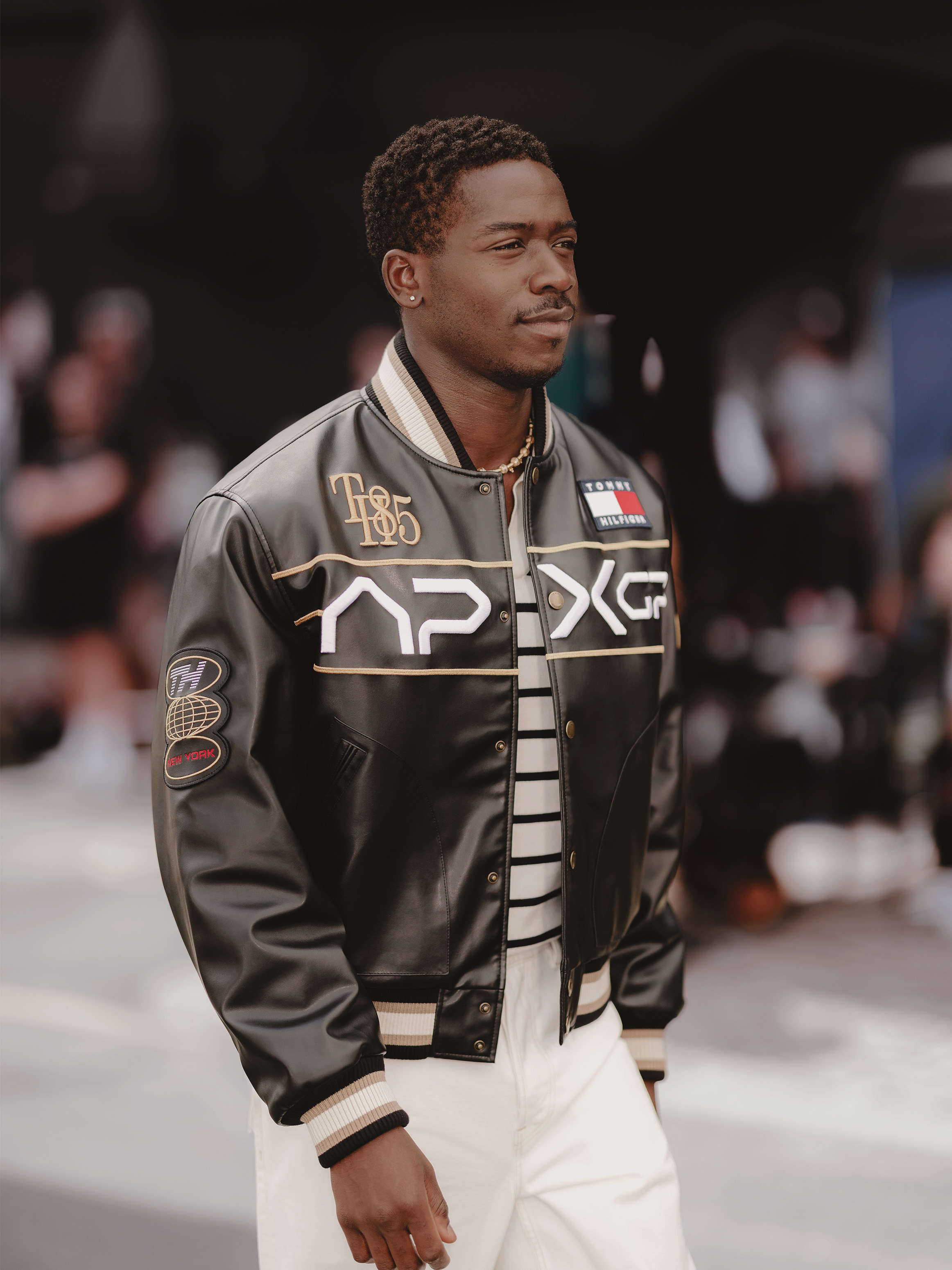The APXGP Collection Boxy Varsity Jacket | Coats & Jackets