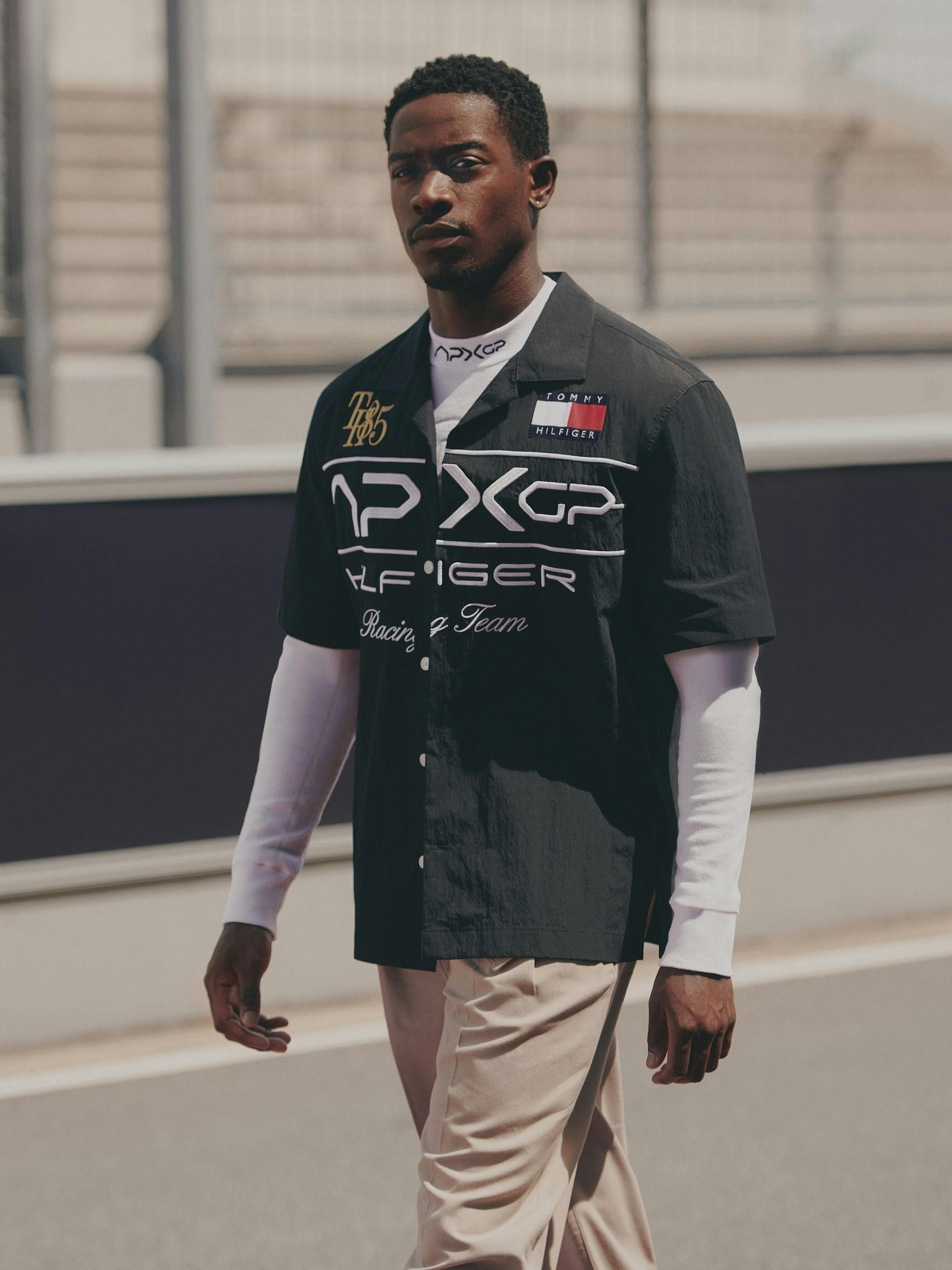 The APXGP Collection Regular Short Sleeve Satin Shirt | Shirts 