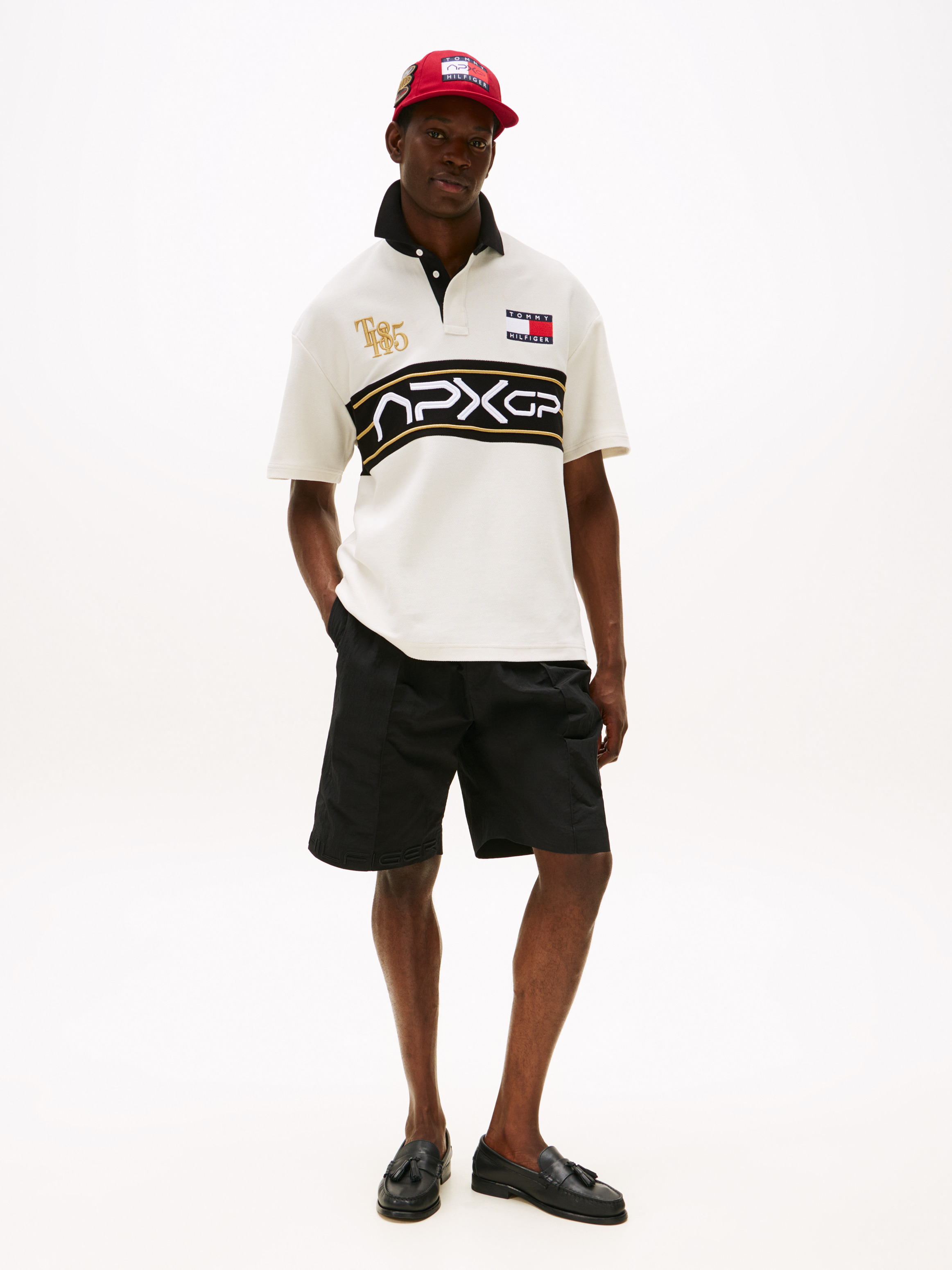 The APXGP Collection Relaxed Logo Polo Shirt | Polo Shirts