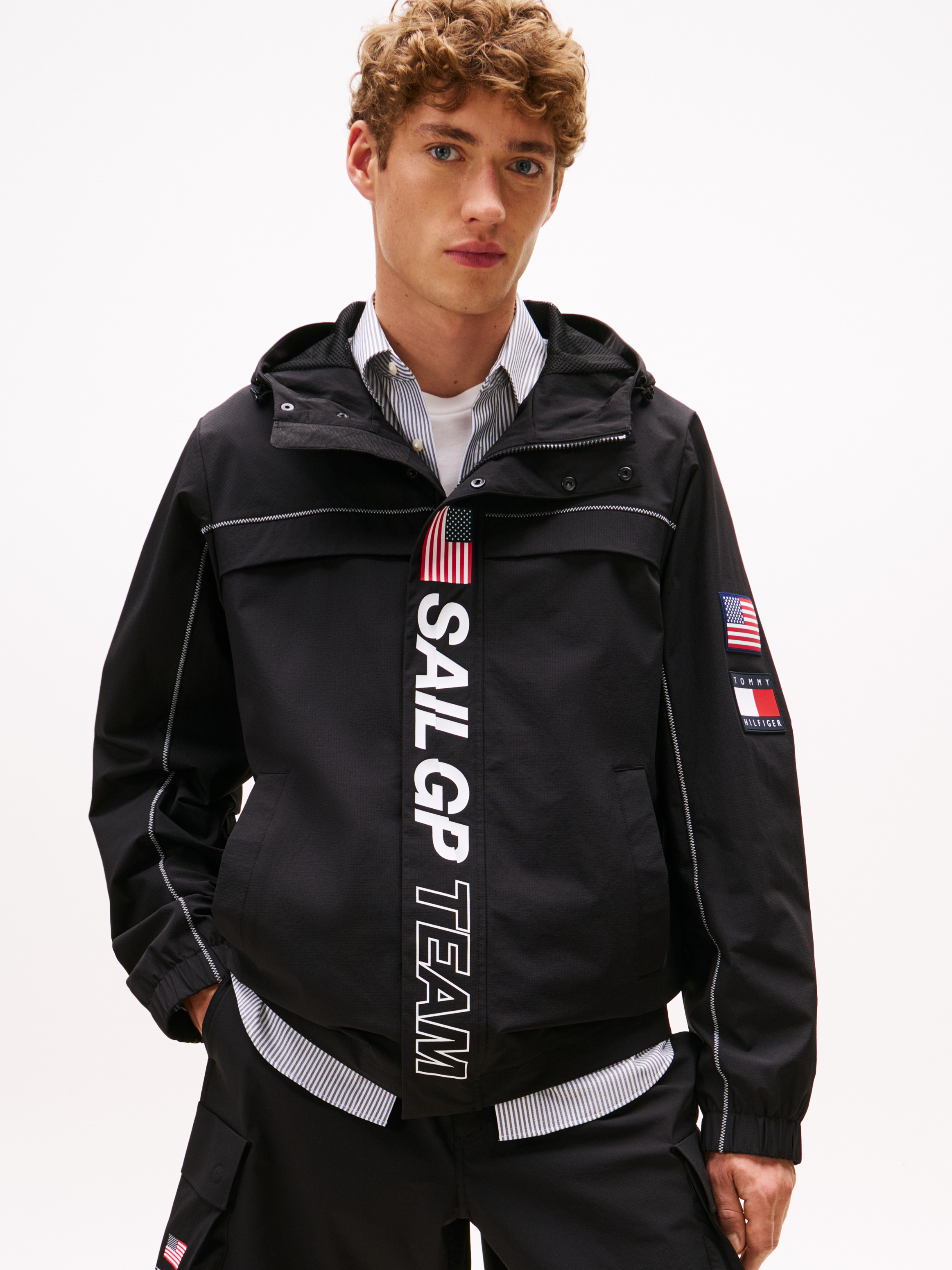 Tommy x US Sail GP Team Ripstop Relaxed Windbreaker