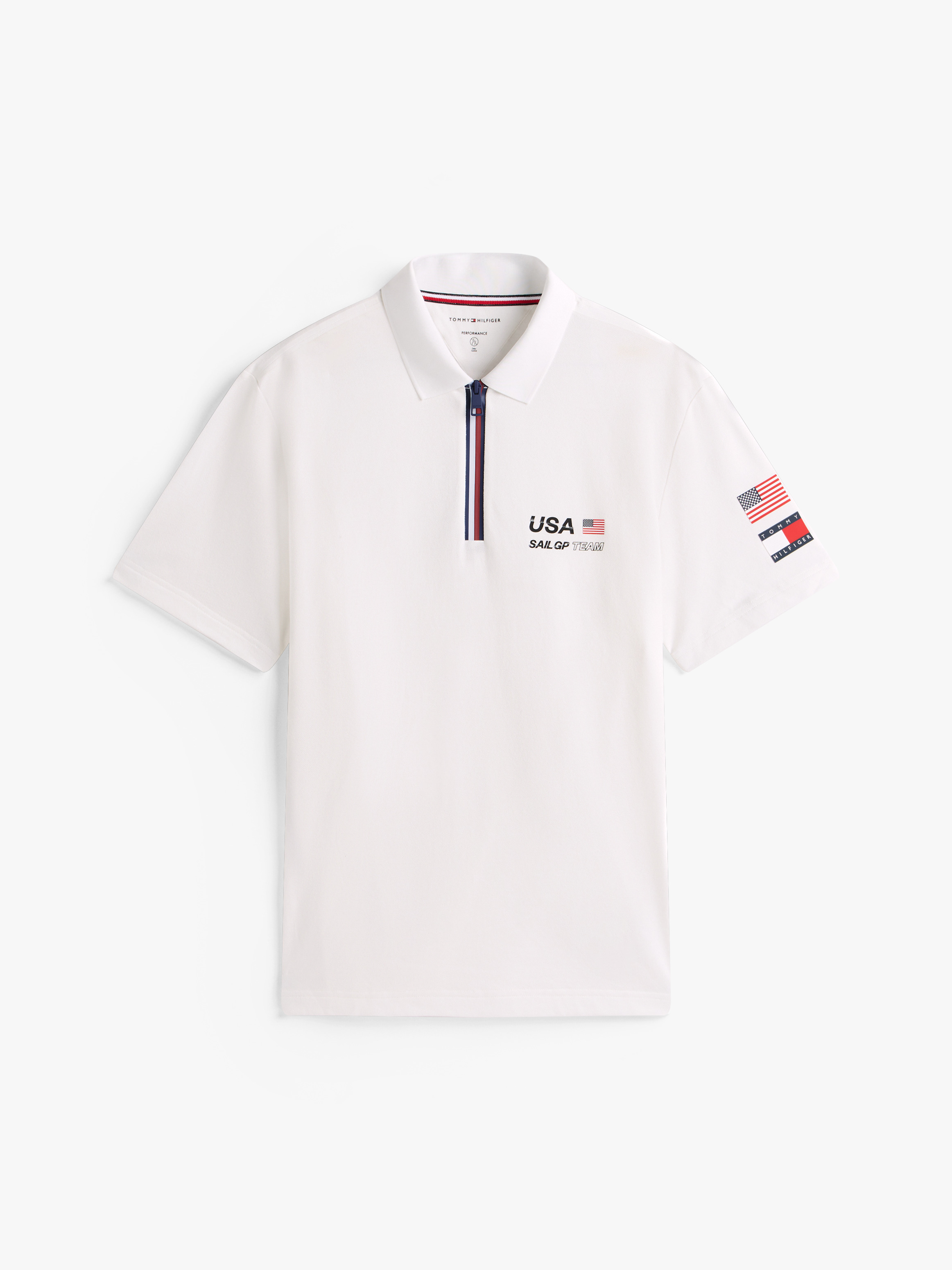 Tommy x US Sail GP Team Pique Relaxed Fit Polo Shirt | Polo