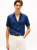 Pigment Dyed Linen Shirt