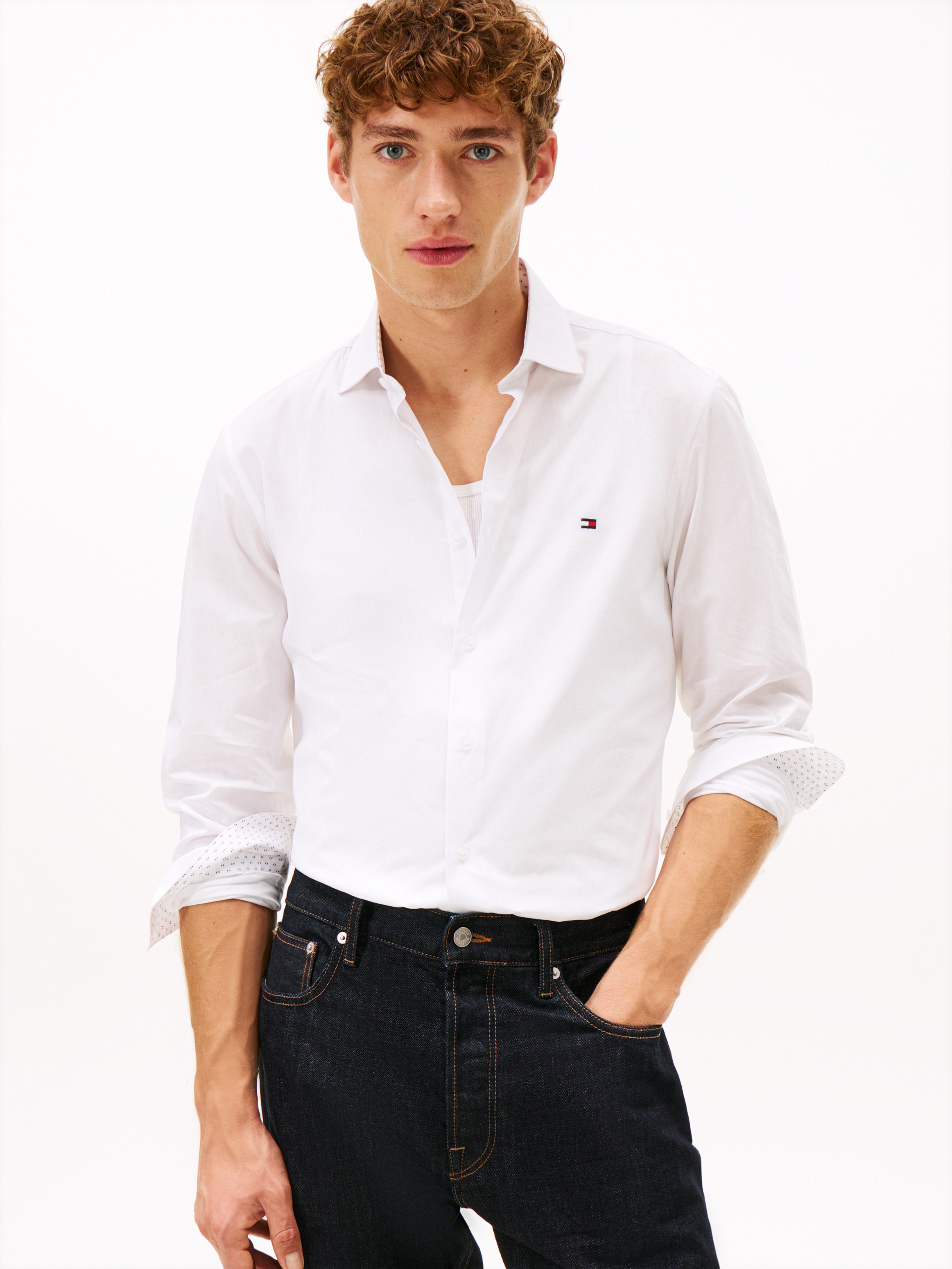 TH Flex Dobby Slim Fit Shirt