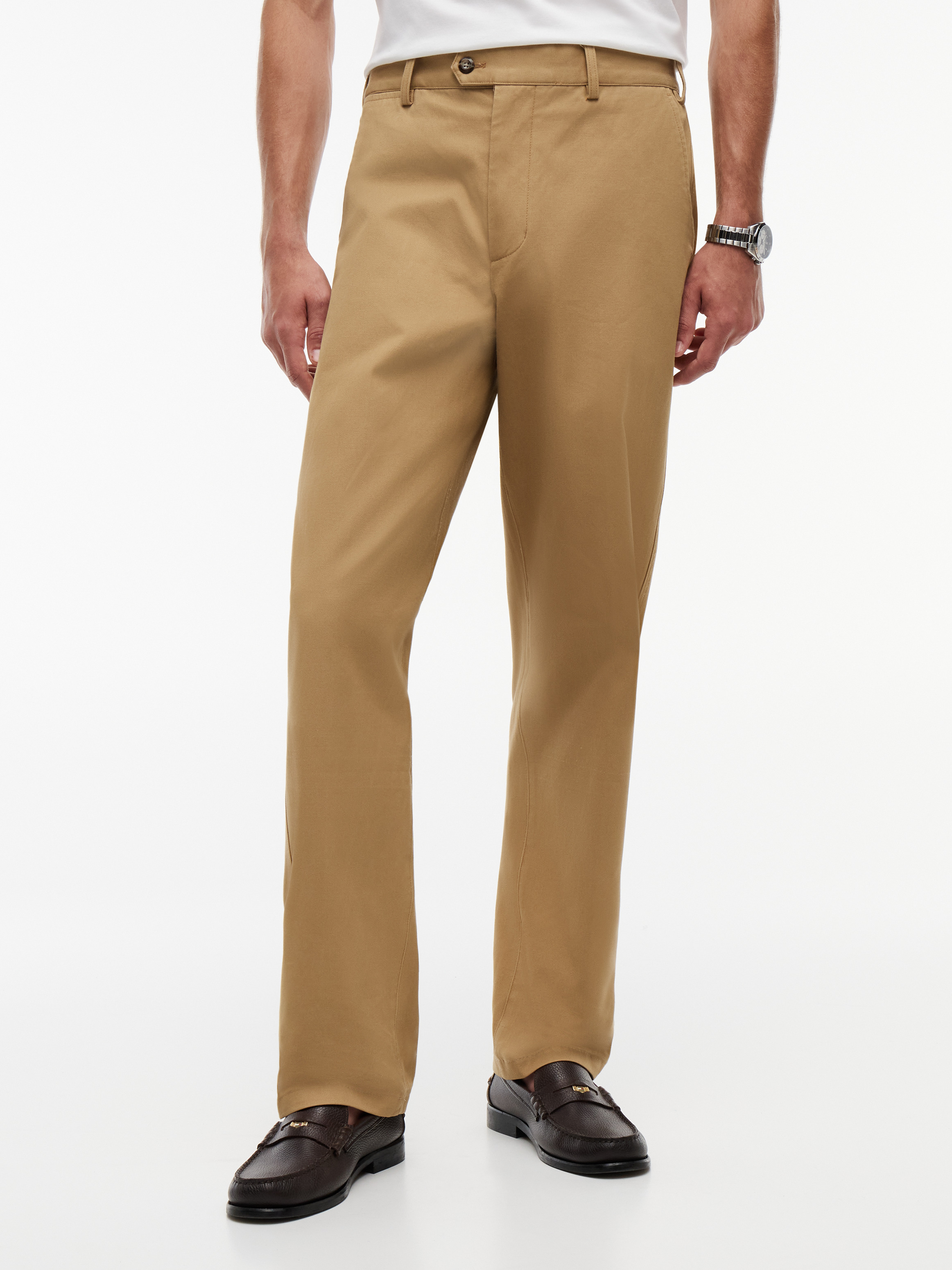 Relaxed Twill Trousers