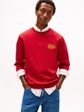 Heavy Twill Crew Neck Sweater