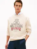 Heritage Crest Embroidery Relaxed Sweatshirt