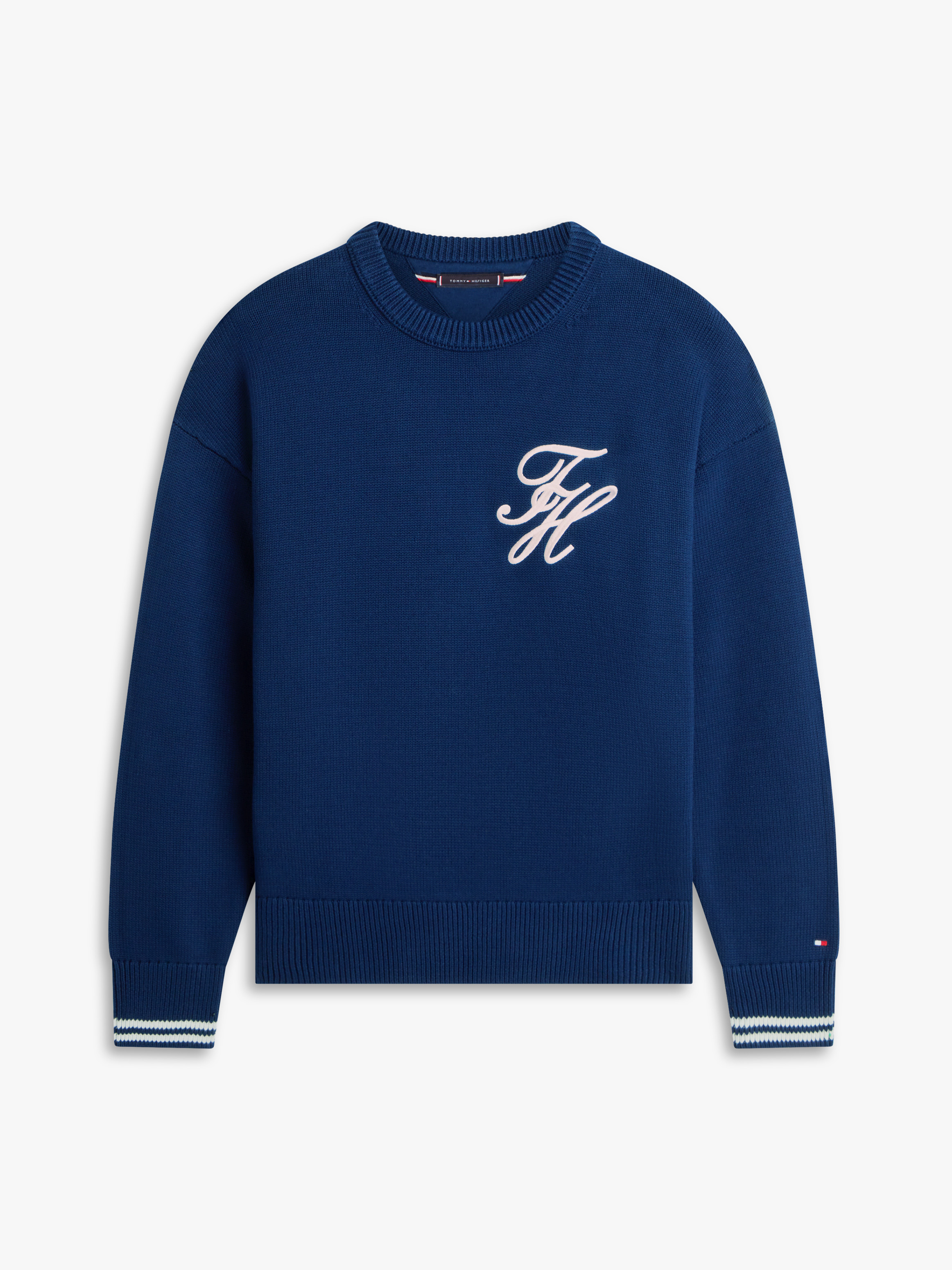 TANGRAM TLW LOGO DOUBLE KNIT CREW 【NAVY】 SWIPES / TANGRAM/タングラム 通販-正規取扱店/SWIPES-スワイプス