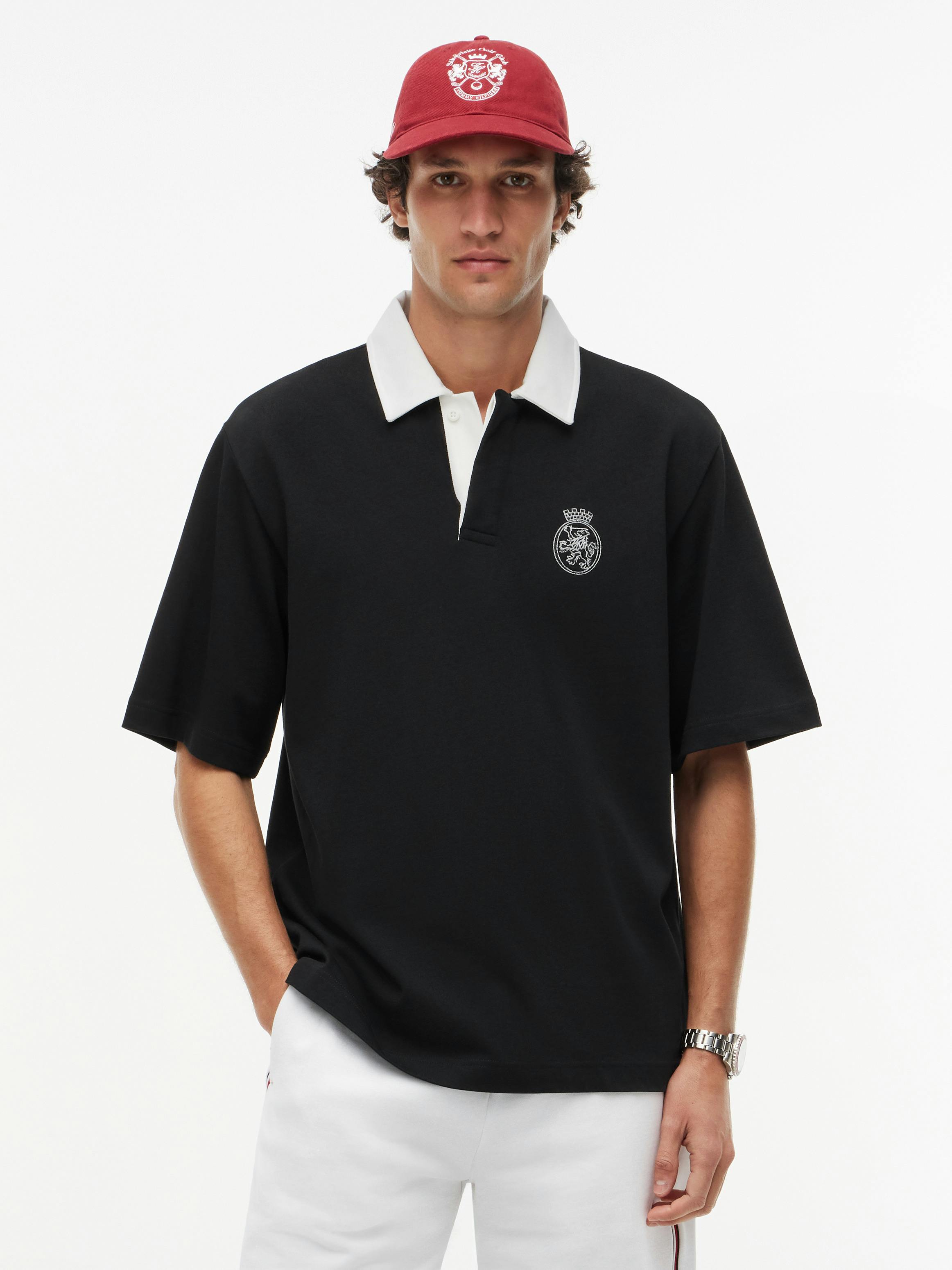 Heritage Relaxed Back Embroidery Polo Shirt | Polo Shirts | Tommy 
