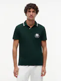 Regular Fit Crest Appliqué Polo Shirt