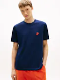 Logo Embroidery Jersey T-Shirt