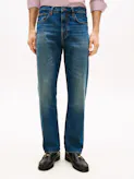 Dover Whiskered Regular Straight Leg Jeans