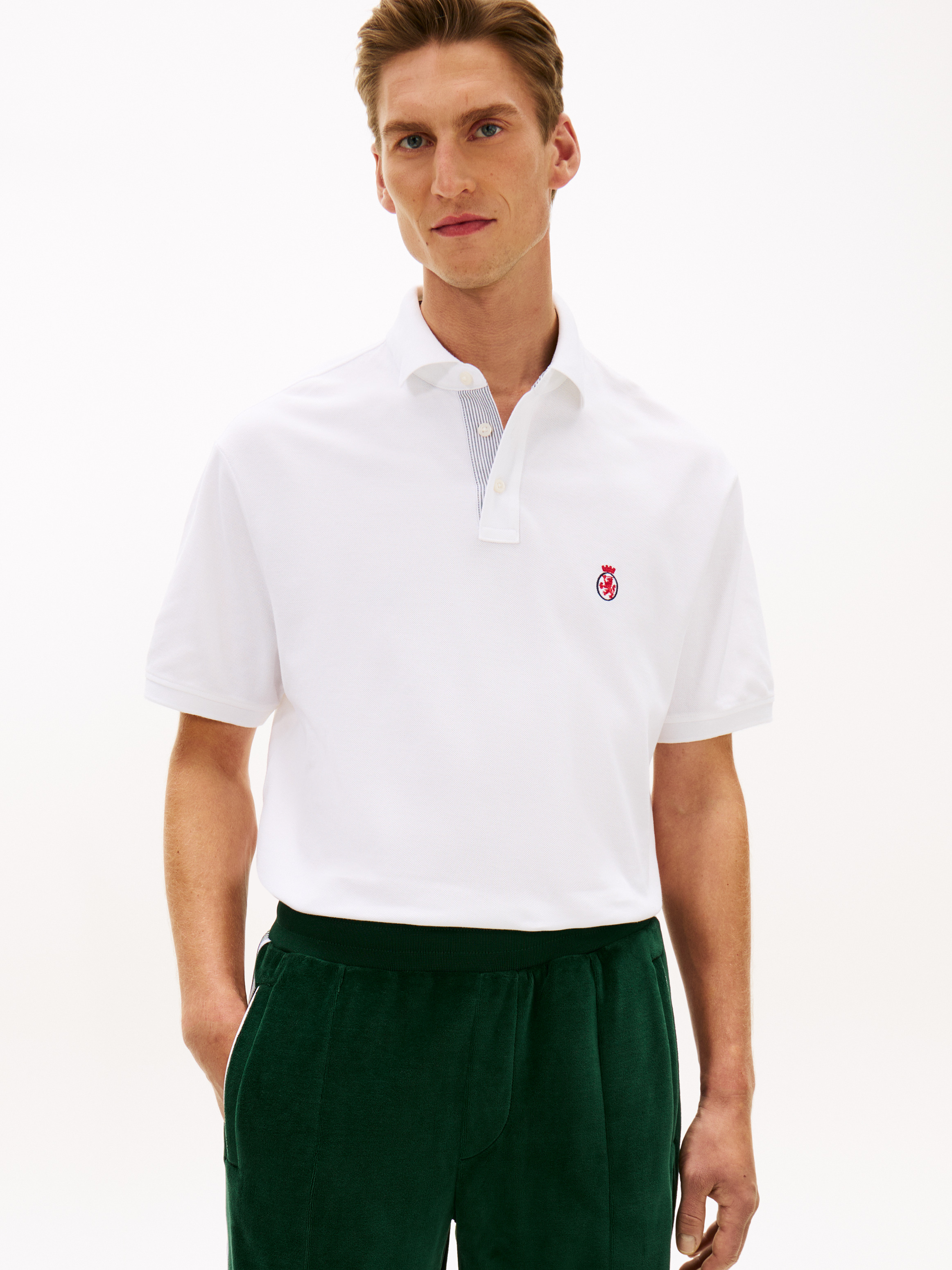 Heritage Classic Fit Crest Polo Shirt