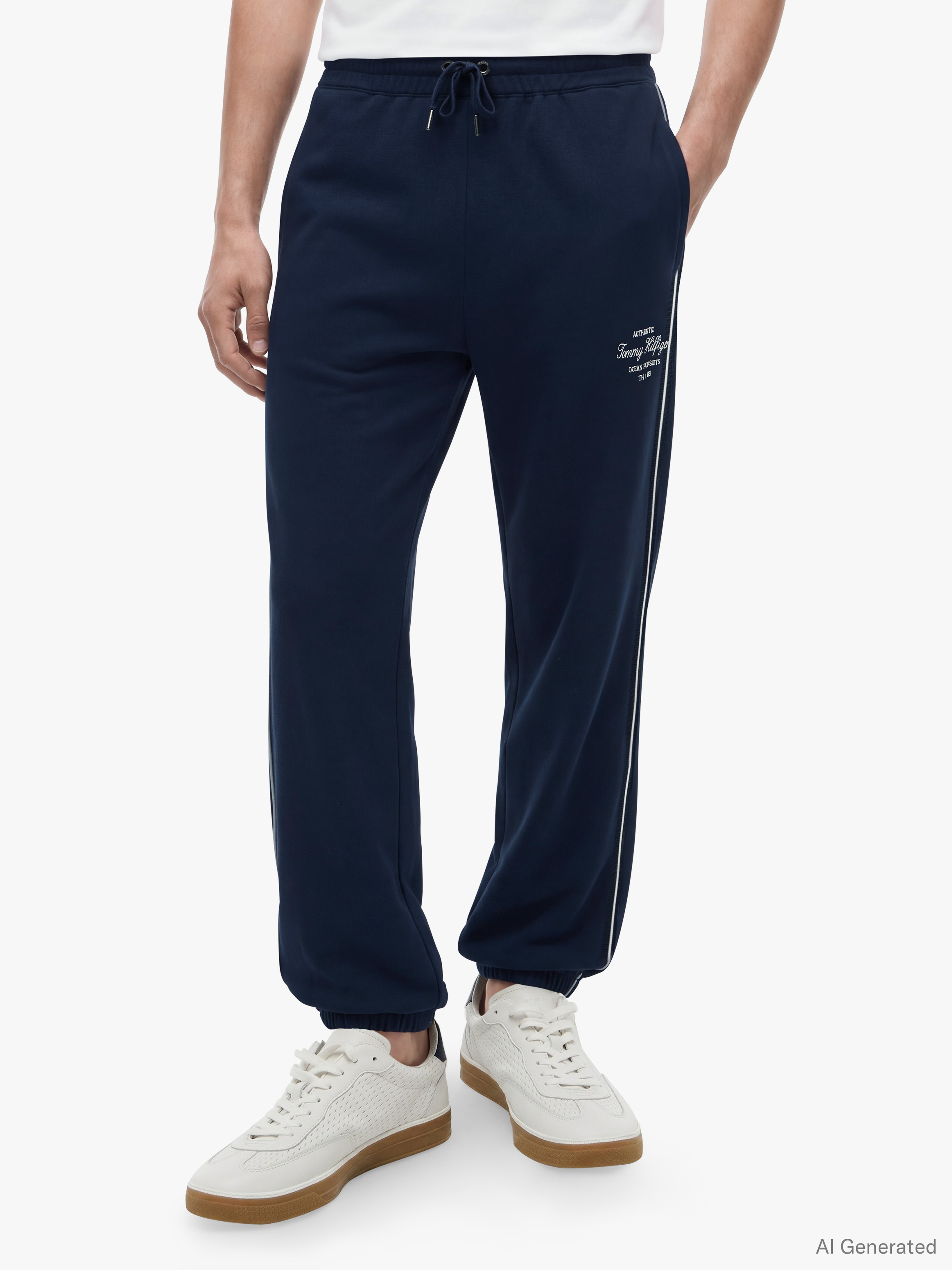 Nautical Tipped Sweatpants