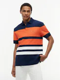 Relaxed Fit Colour-Blocked Polo Shirt