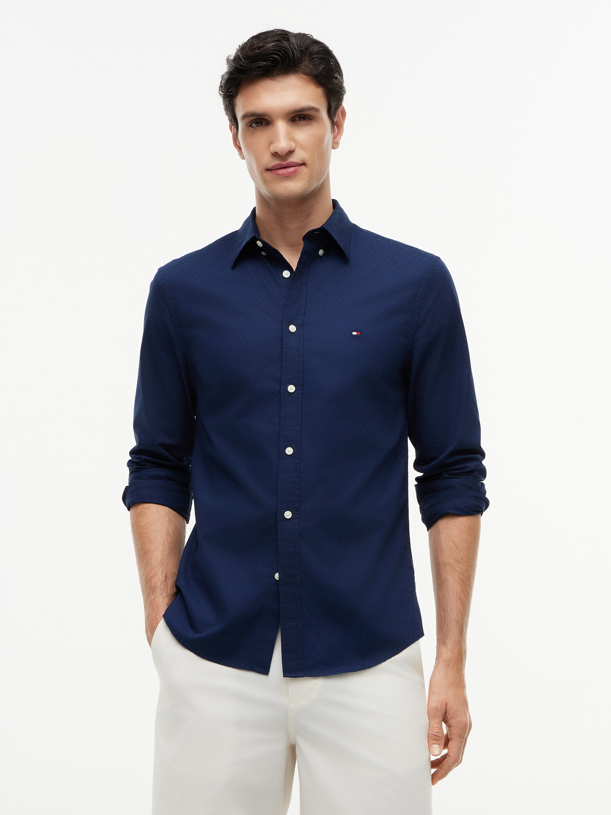 CARBON NAVY PRINT