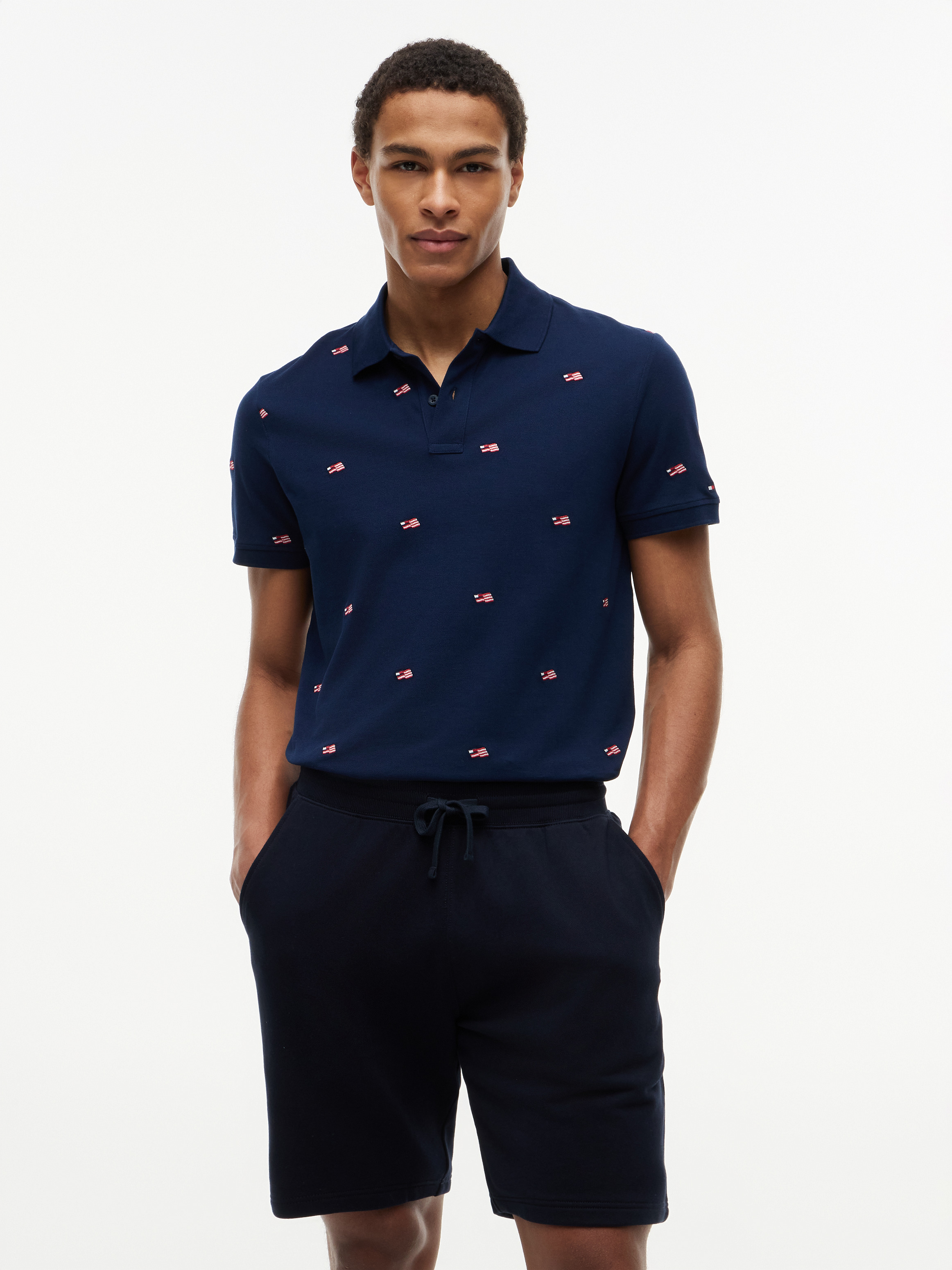 Regular Fit Signature Embroidery Polo Shirt
