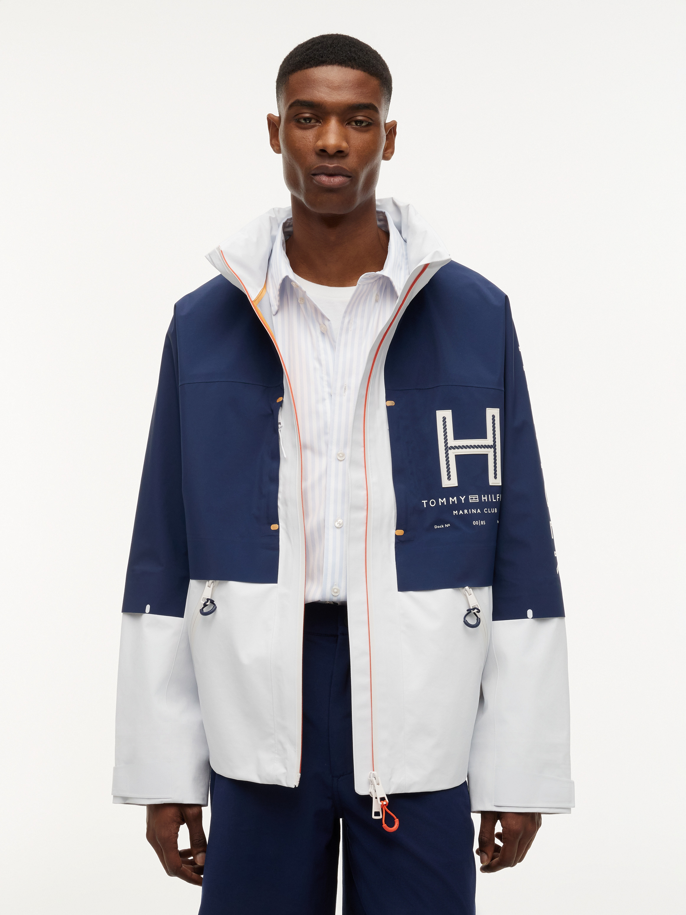 Waterproof Colour-Blocked Regatta Windbreaker
