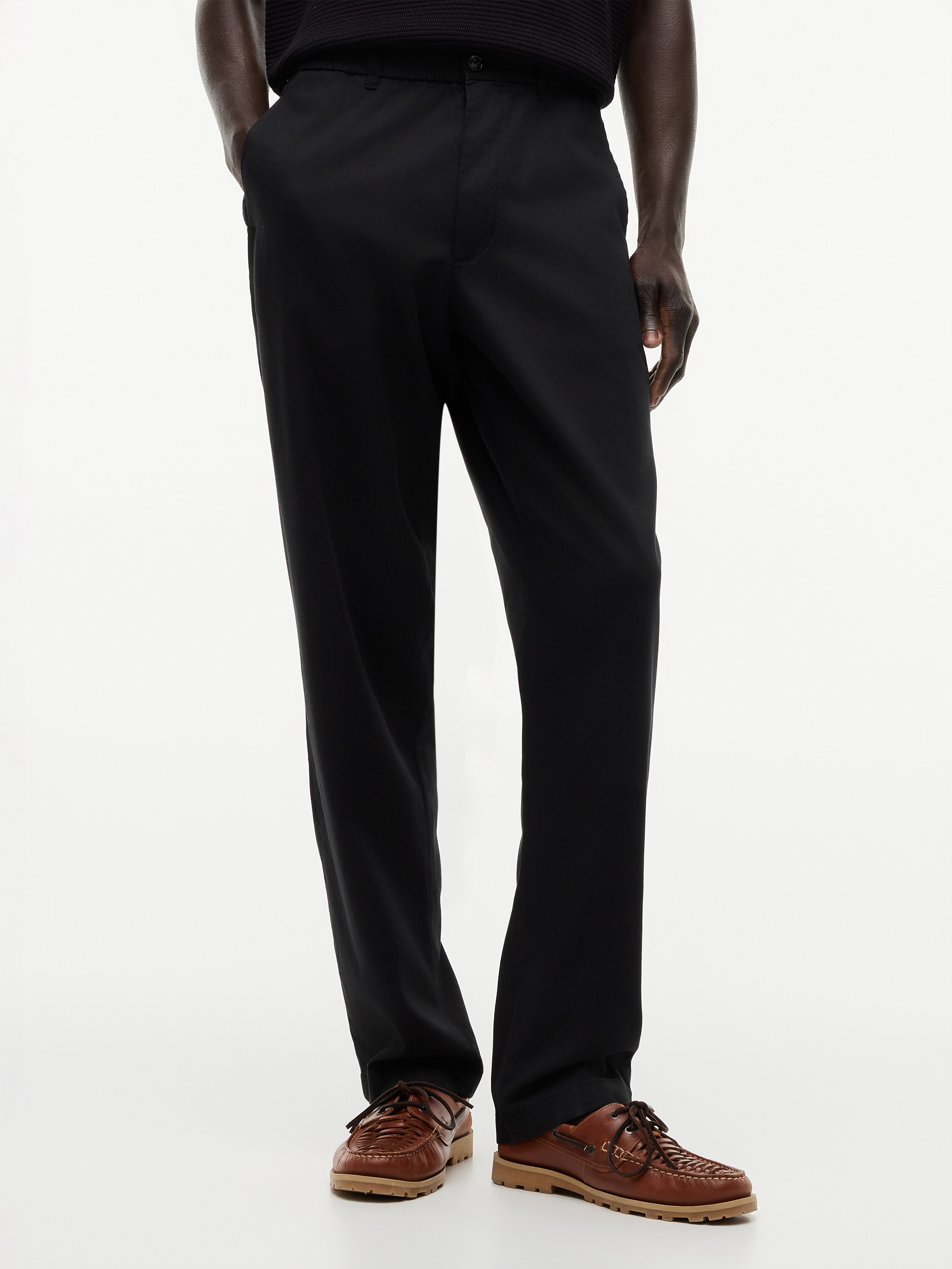 Dover Elasticated Regular Twill Chinos
