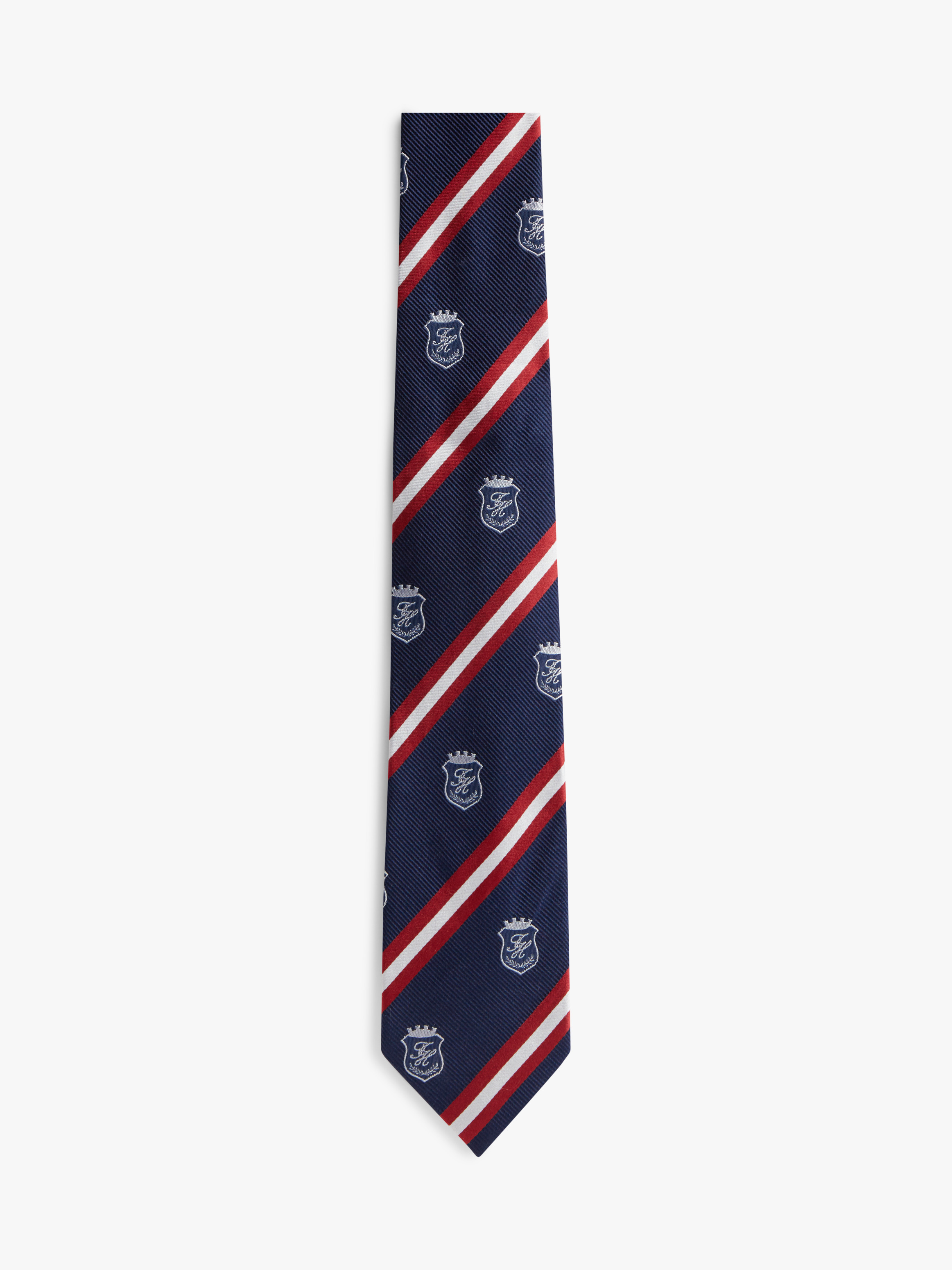 Classic Preppy Club Silk Tie